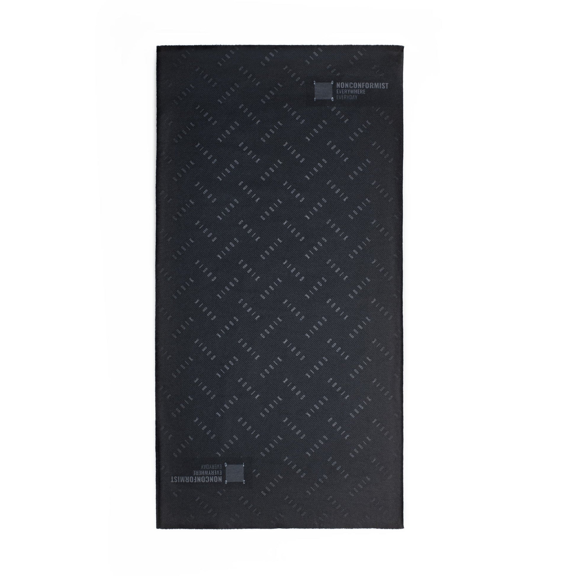 BANDANA TUBULAR UNISEX BLACK LEAD