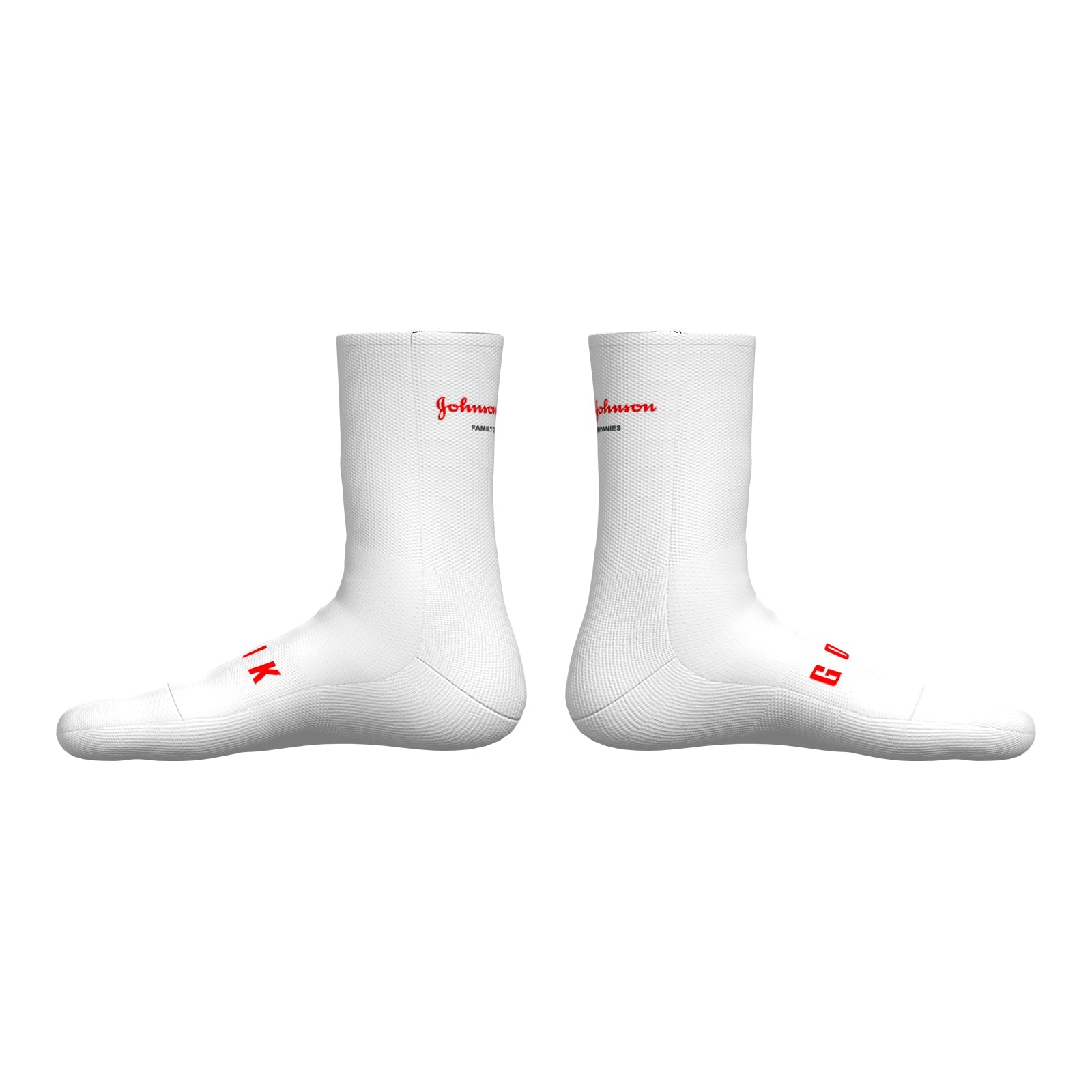 CALCETINES CLIMB UNISEX CAÑA 24 J&J BLANCO