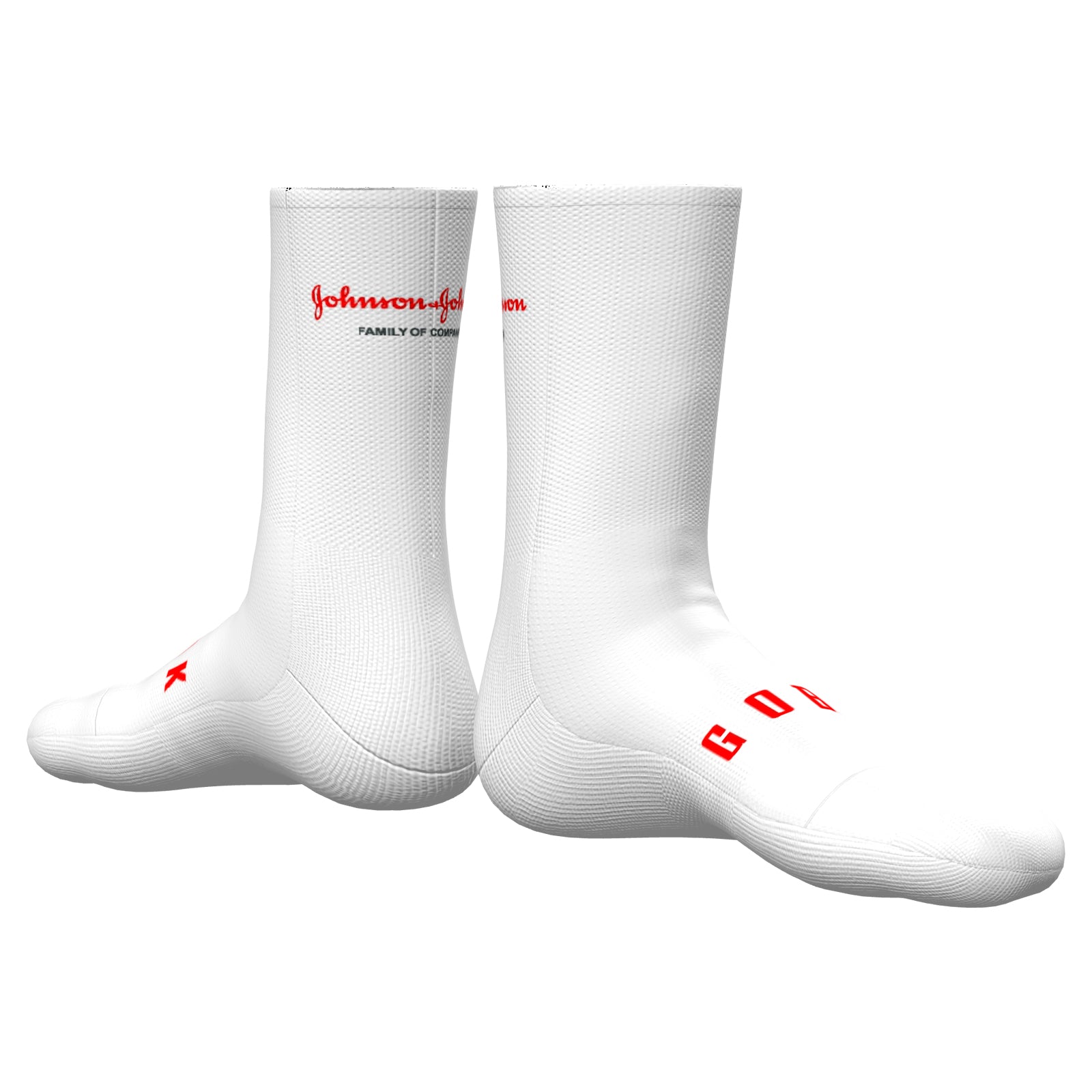 CALCETINES CLIMB UNISEX CAÑA 24 J&J BLANCO