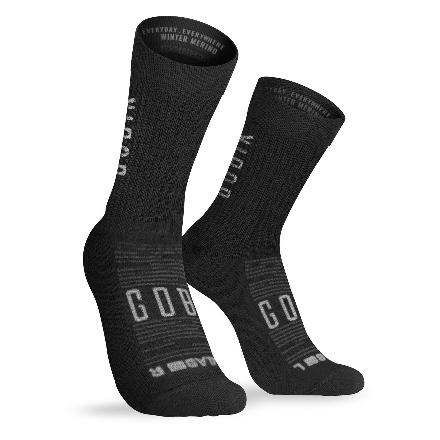 CALCETINES WINTER MERINO UNISEX BLACK