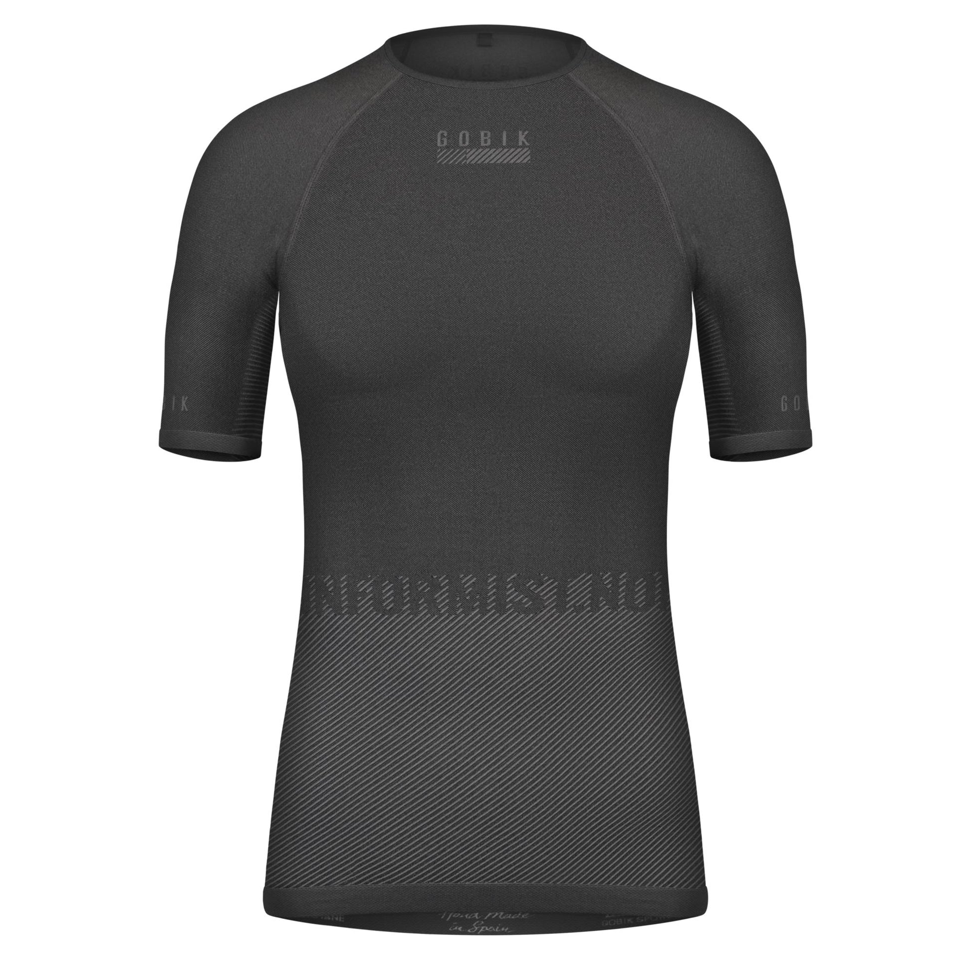CAMISETA INTERIOR MANGA CORTA LIMBER SKIN MUJER BASALT