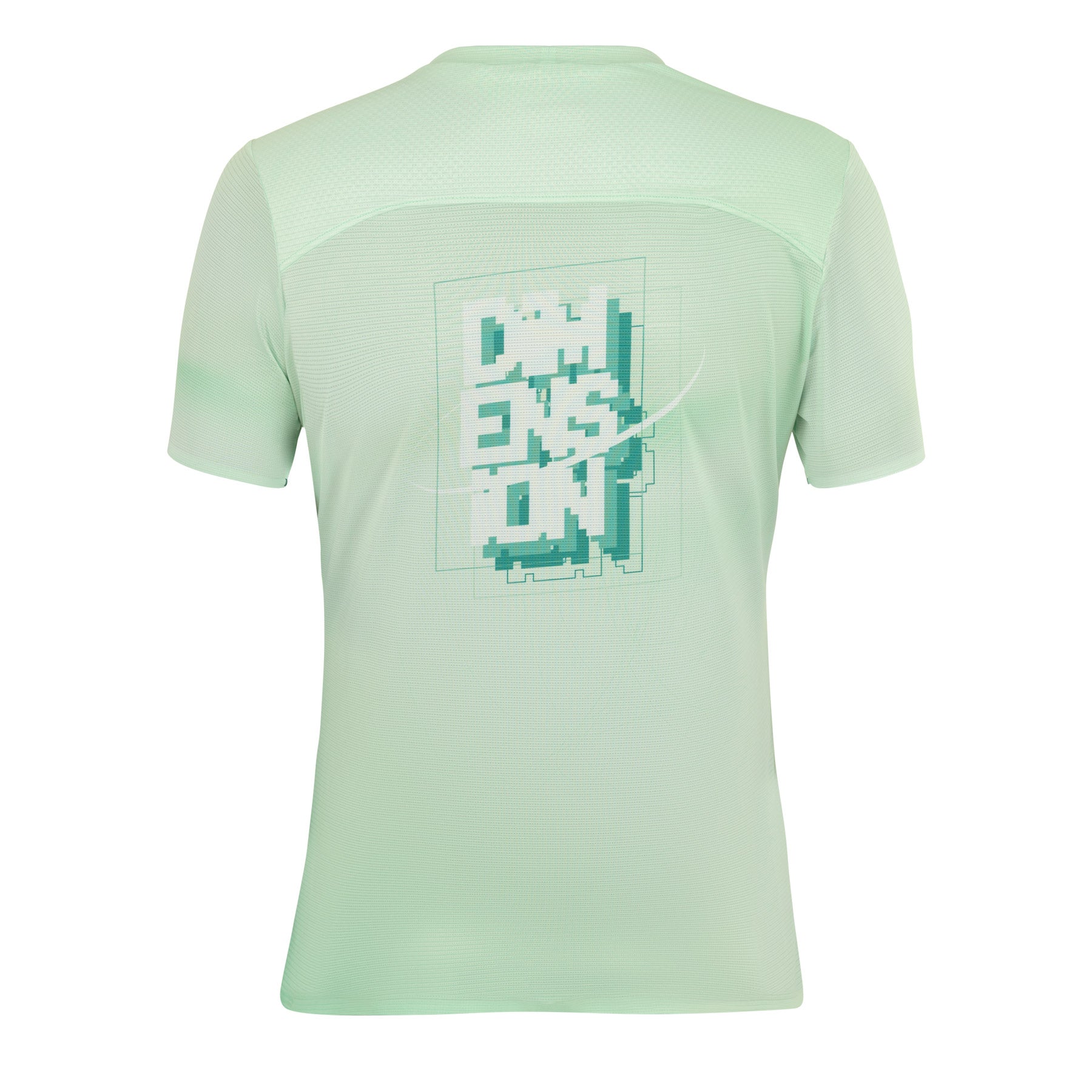 CAMISETA MANGA CORTA TECH MUJER HINT GREEN