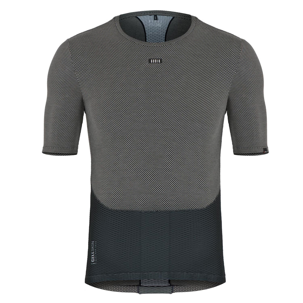 CAMISETA INTERIOR MANGA CORTA CELL SKIN HOMBRE GREYBLACK