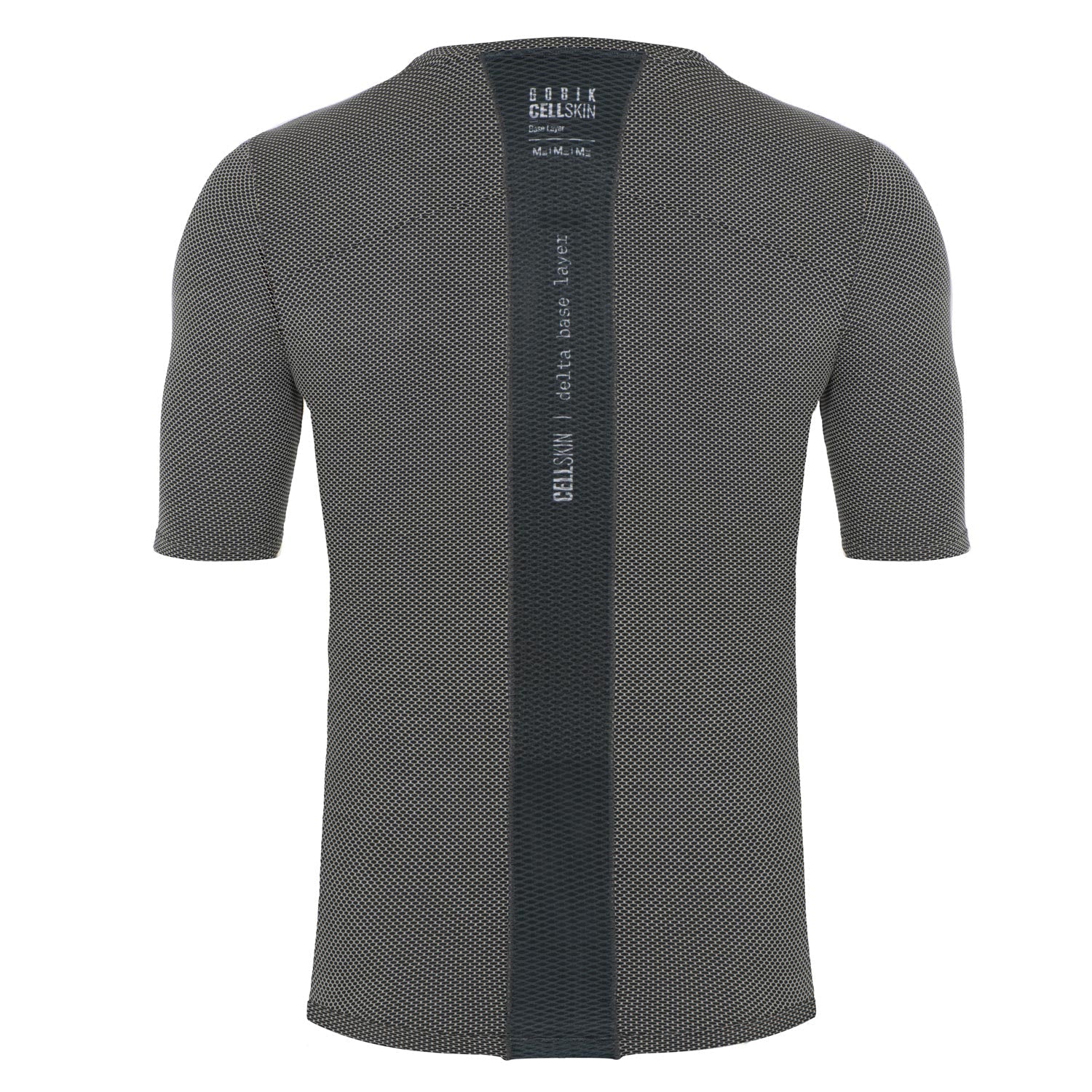 CAMISETA INTERIOR MANGA CORTA CELL SKIN HOMBRE GREYBLACK