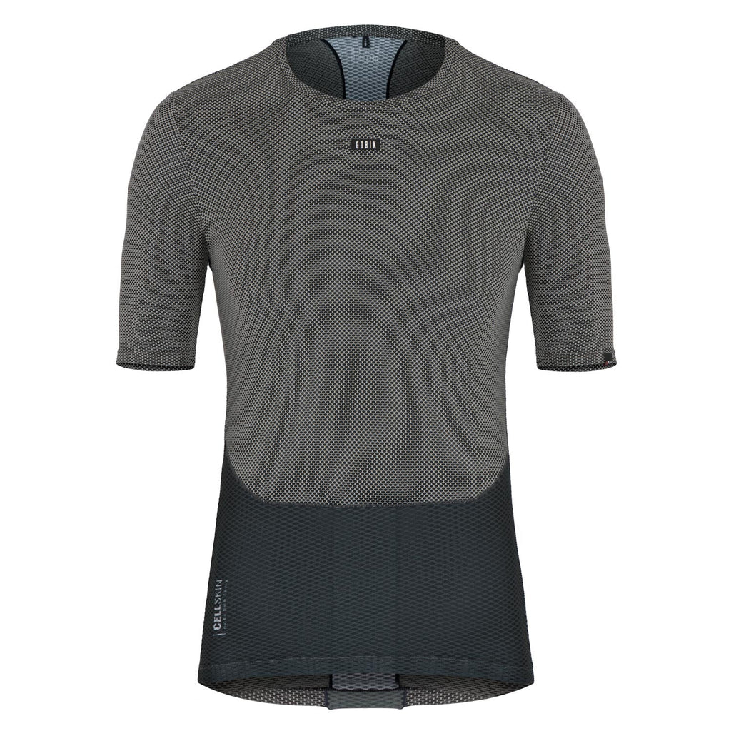 CAMISETA INTERIOR MANGA CORTA CELL SKIN MUJER GREYBLACK