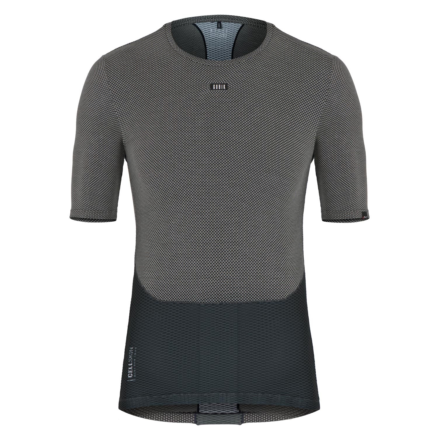 CAMISETA INTERIOR MANGA CORTA CELL SKIN MUJER GREYBLACK