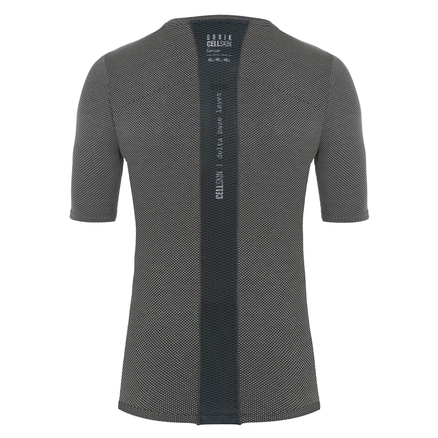 CAMISETA INTERIOR MANGA CORTA CELL SKIN MUJER GREYBLACK
