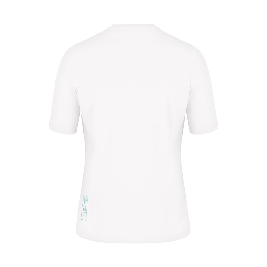 CAMISETA MANGA CORTA TEE MUJER LOGO WHITE