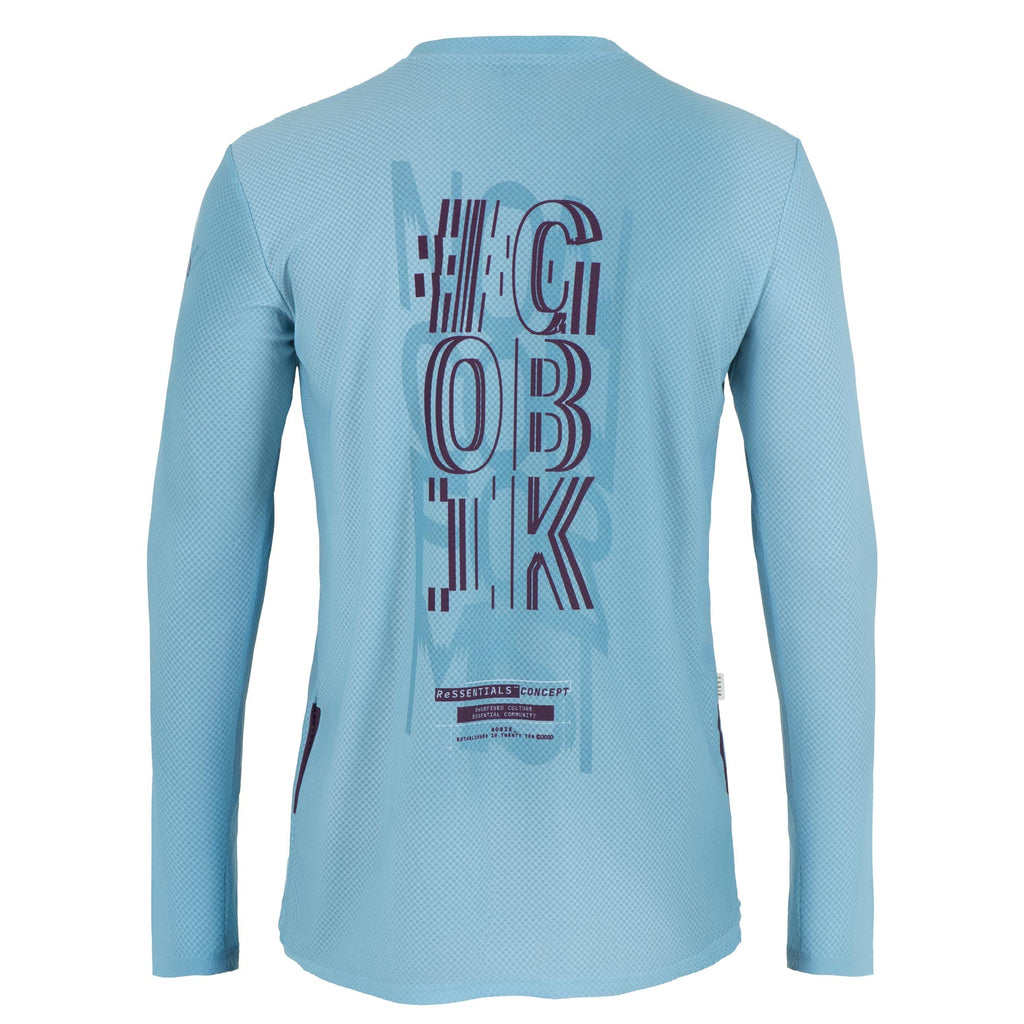 CAMISETA MANGA LARGA TERRAIN MUJER GRAY MIST