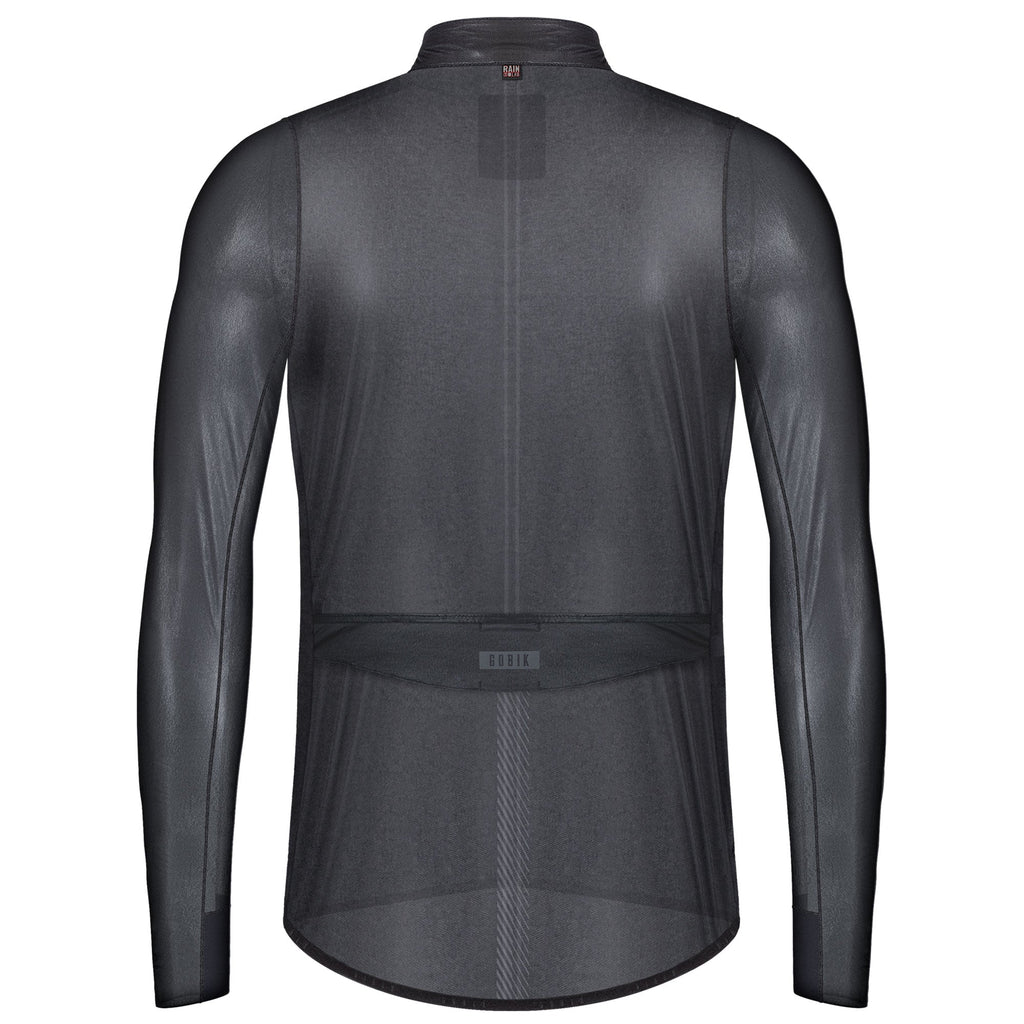 CHAQUETA LIGERA IMPERMEABLE PLUVIA UNISEX TRUE BLACK