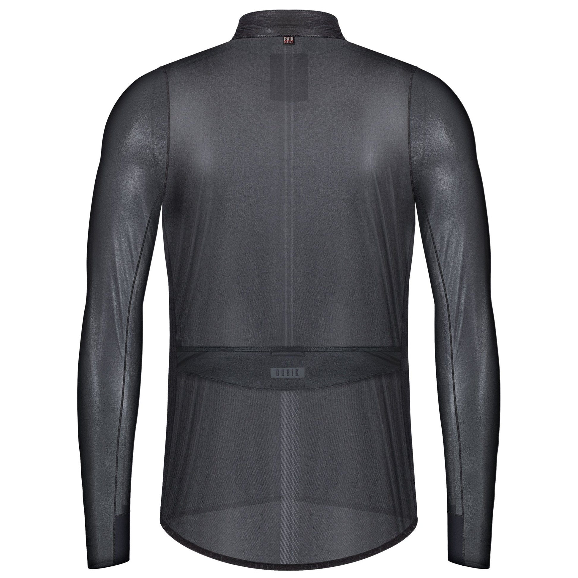 CHAQUETA LIGERA IMPERMEABLE PLUVIA UNISEX TRUE BLACK