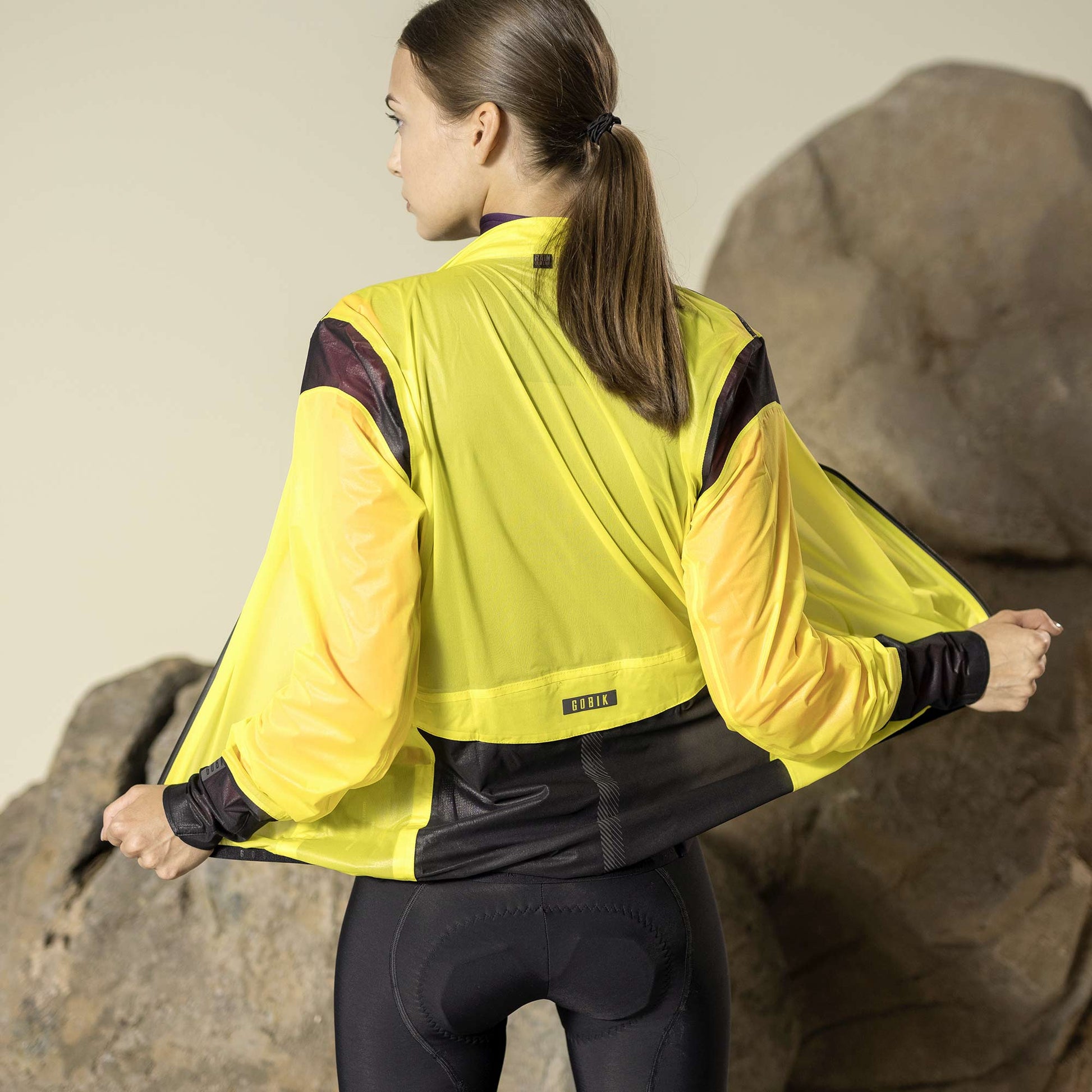CHAQUETA LIGERA IMPERMEABLE PLUVIA UNISEX CITRONELL