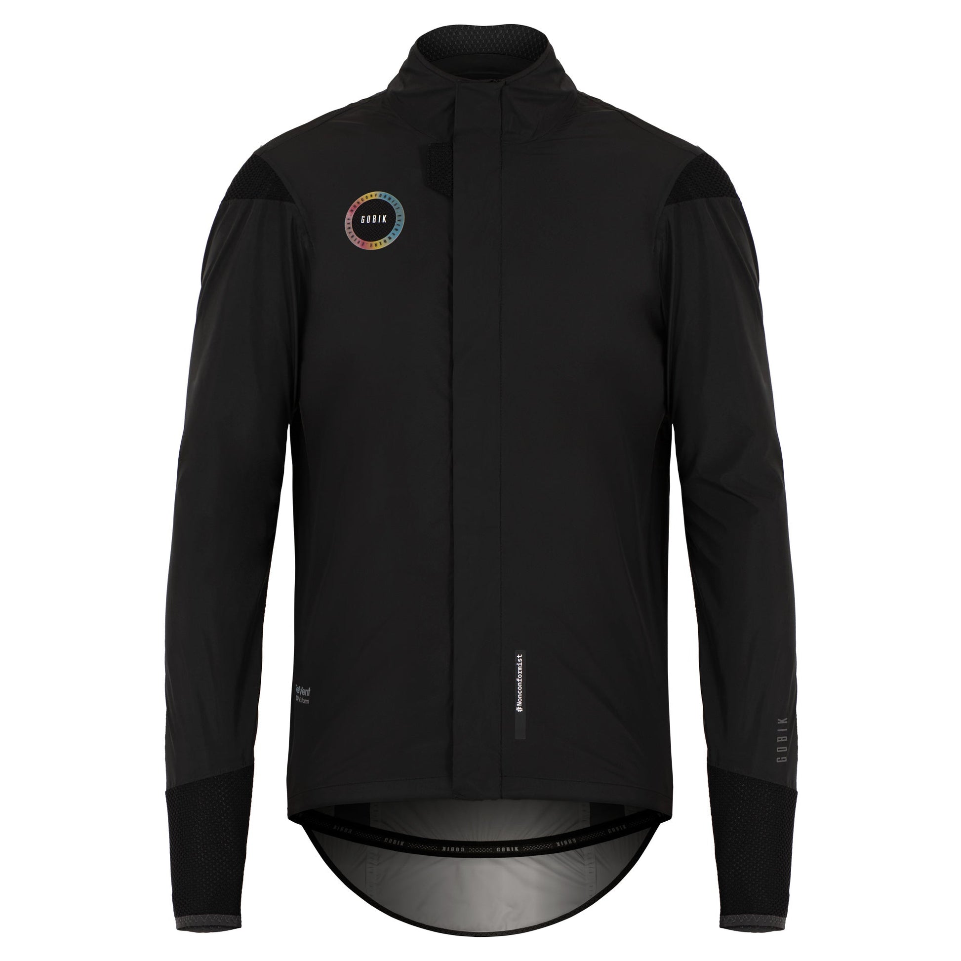 CHAQUETA IMPERMEABLE EXO UNISEX ROYAL BLACK