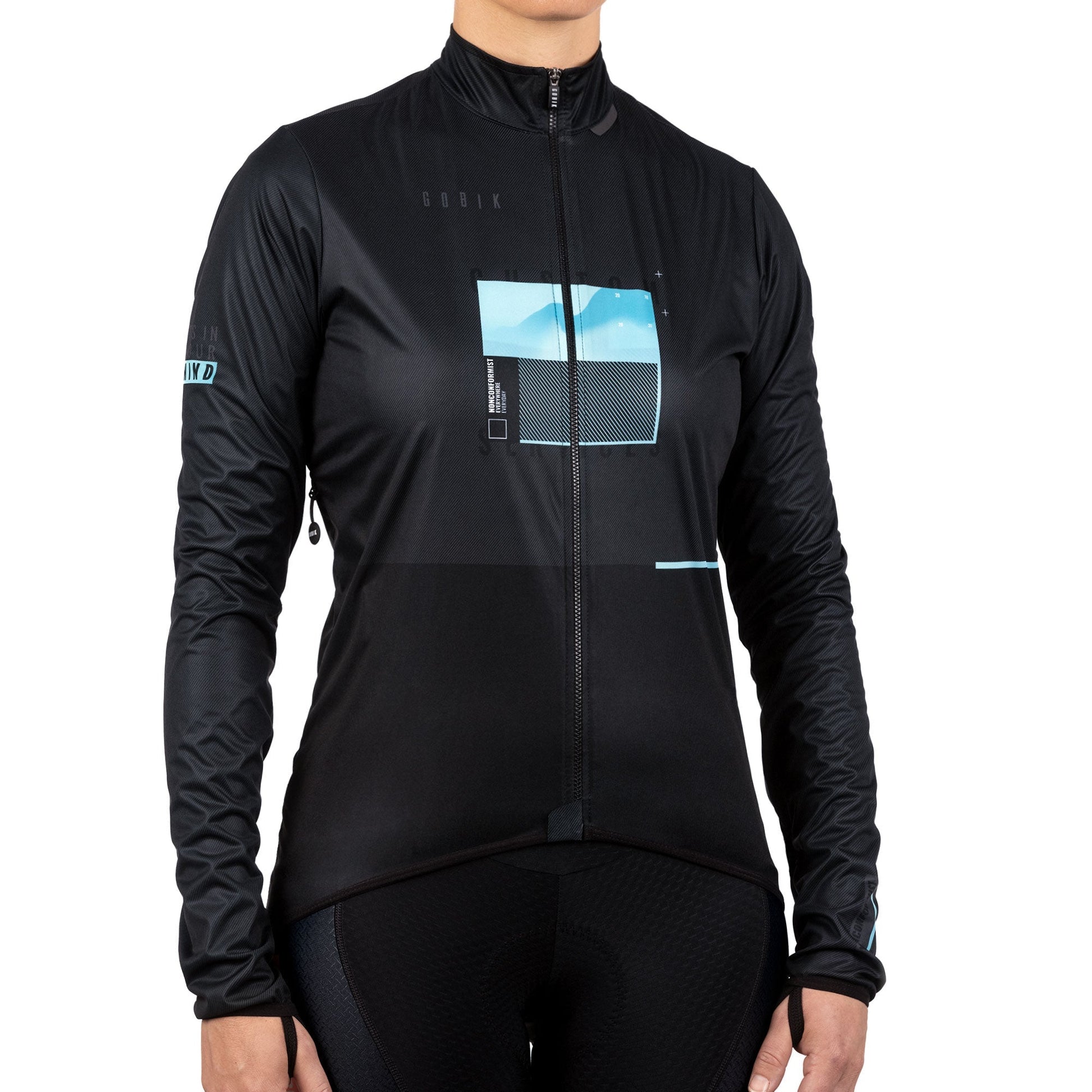 CHAQUETA IMPERMEABLE CROOP UNISEX