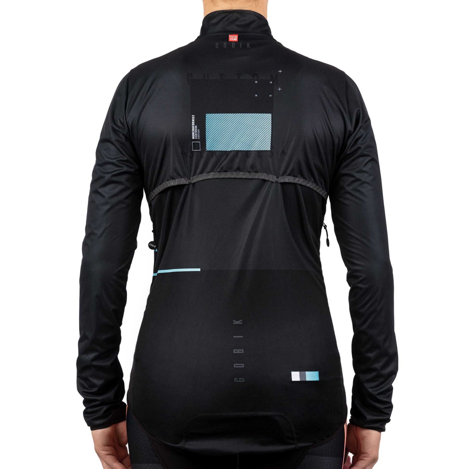 CHAQUETA IMPERMEABLE CROOP UNISEX