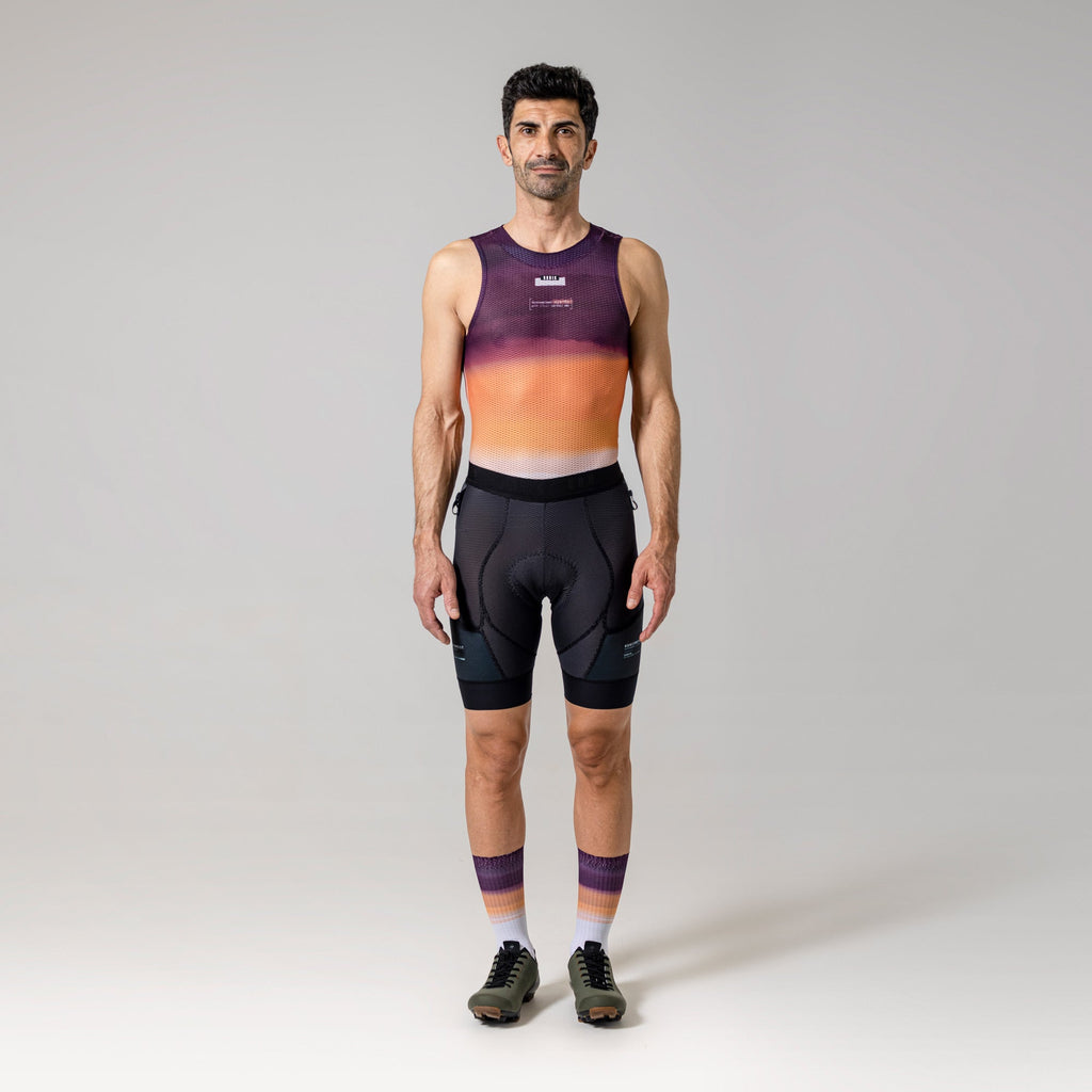 CULOTTE CORTO COMMANDER SIN TIRANTES HOMBRE BLACK - K7