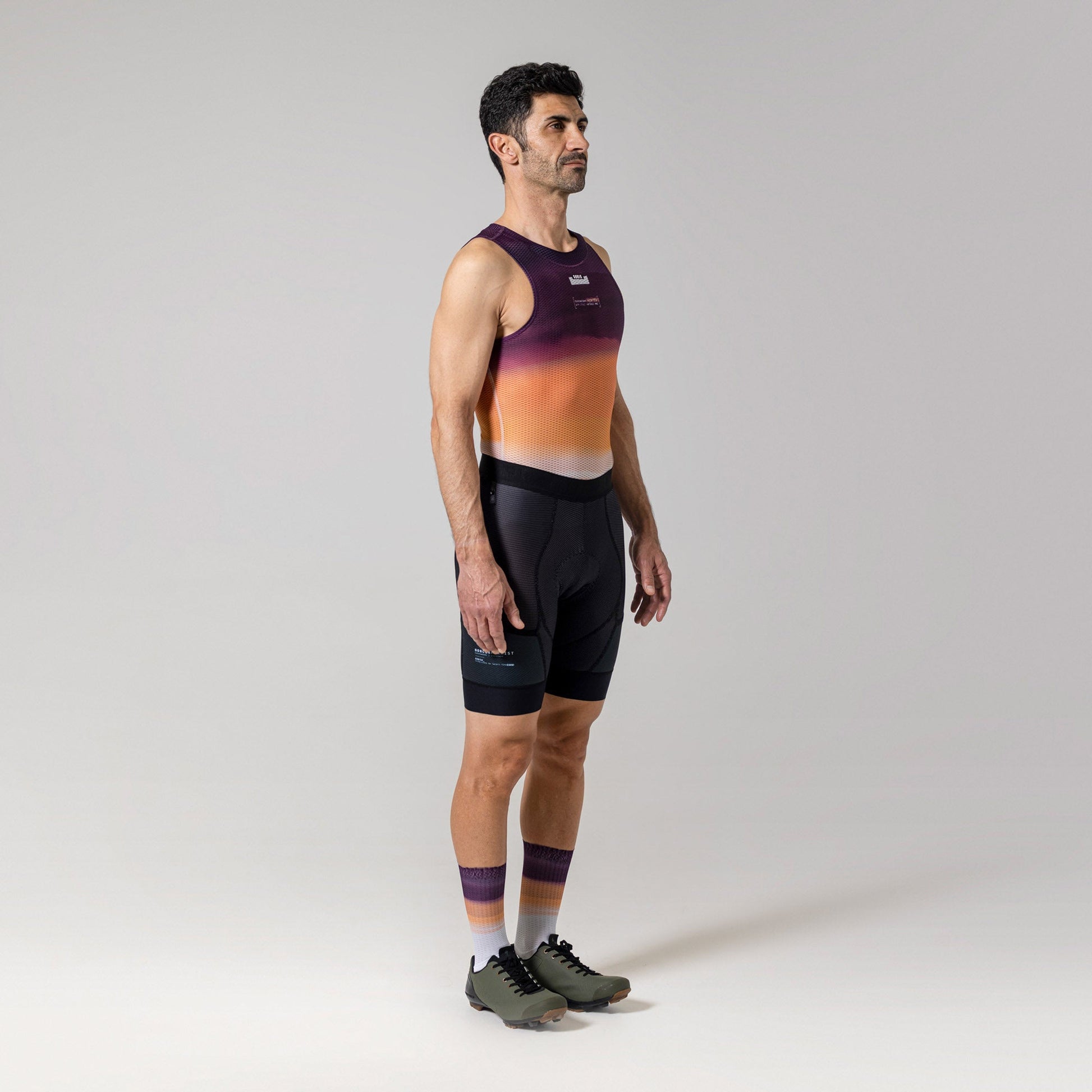 CULOTTE CORTO COMMANDER SIN TIRANTES HOMBRE BLACK - K7