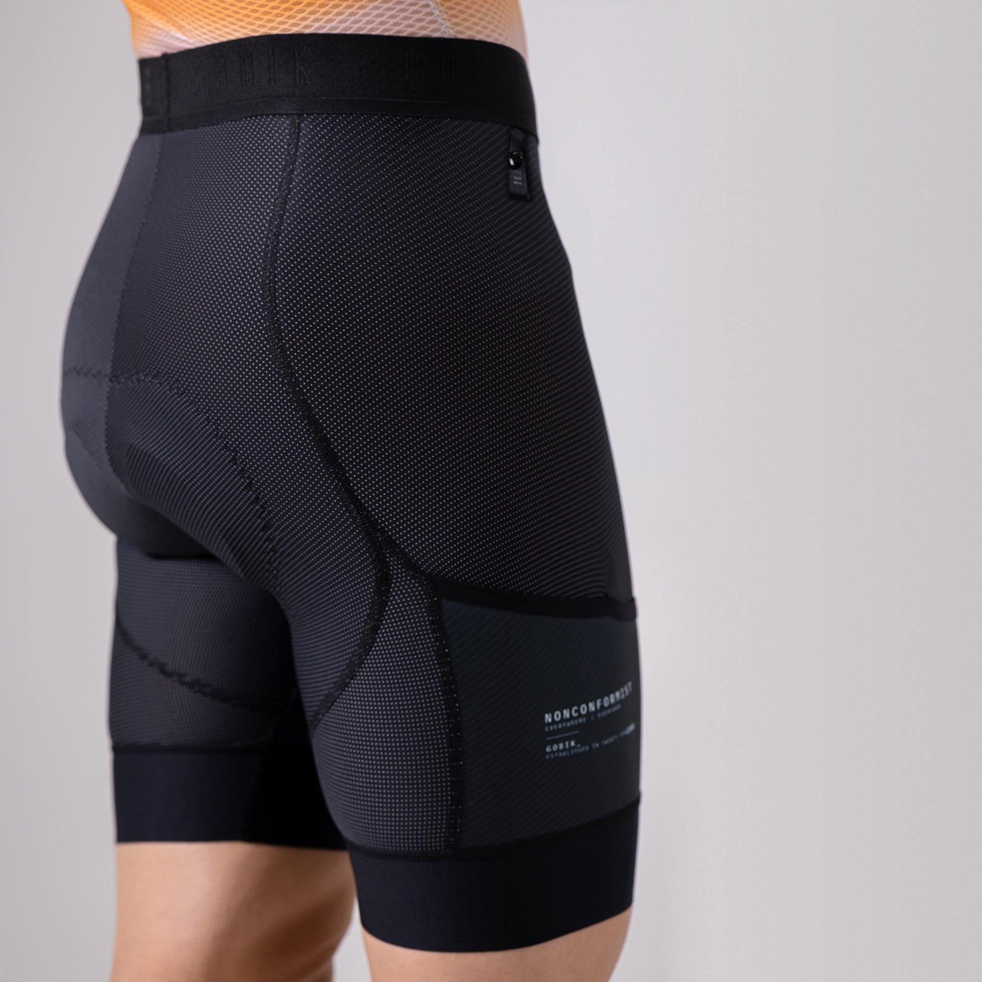 CULOTTE CORTO COMMANDER SIN TIRANTES HOMBRE BLACK - K7