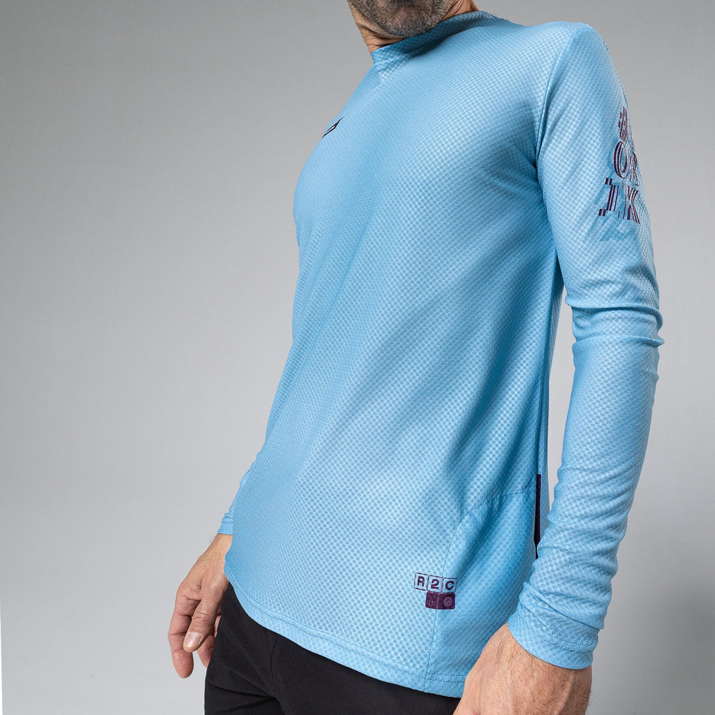 CAMISETA MANGA LARGA TERRAIN HOMBRE GRAY MIST