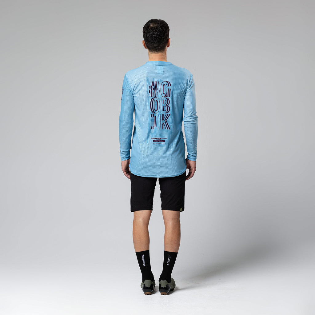 CAMISETA MANGA LARGA TERRAIN HOMBRE GRAY MIST