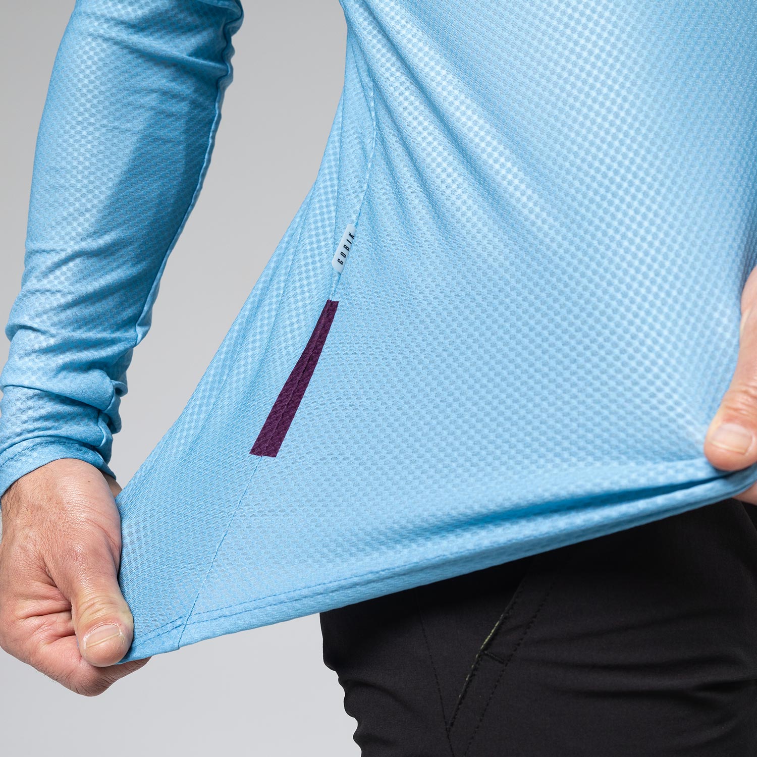 CAMISETA MANGA LARGA TERRAIN HOMBRE GRAY MIST