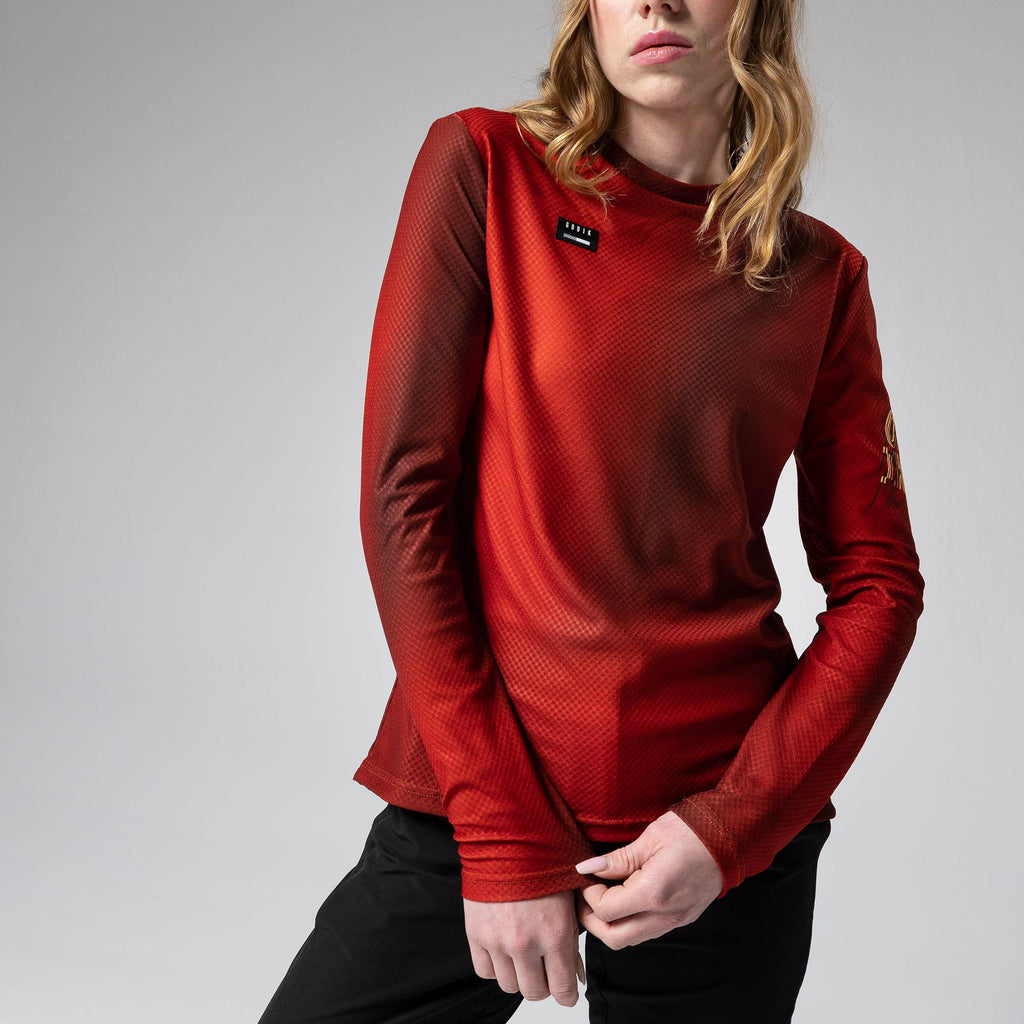 CAMISETA MANGA LARGA TERRAIN MUJER ROOIBOS