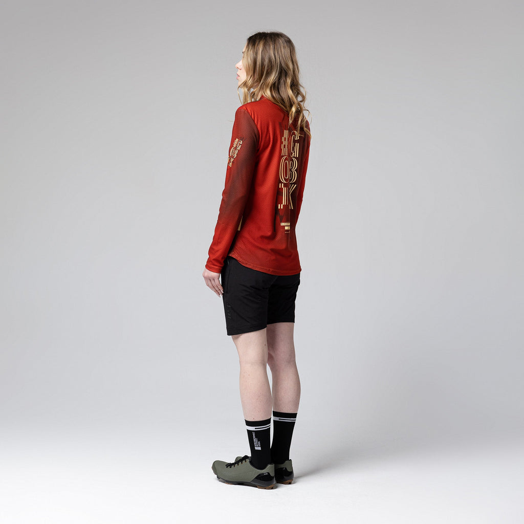 CAMISETA MANGA LARGA TERRAIN MUJER ROOIBOS