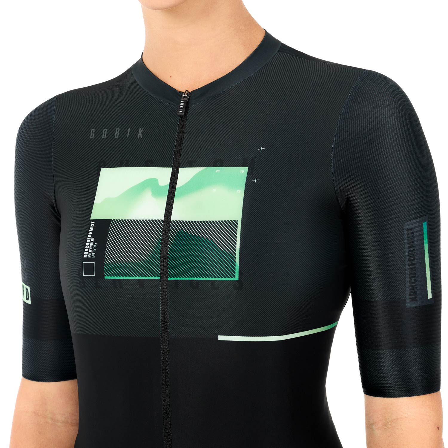 MAILLOT MANGA CORTA ATTITUDE 2.0 MUJER