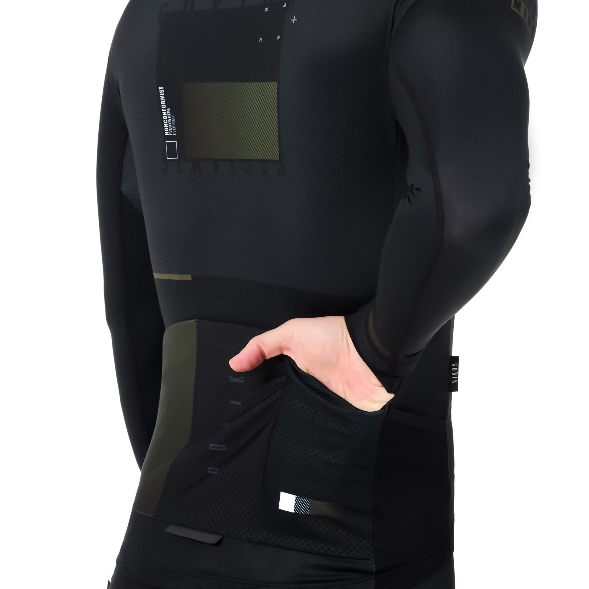 MAILLOT MANGA LARGA PACER HOMBRE