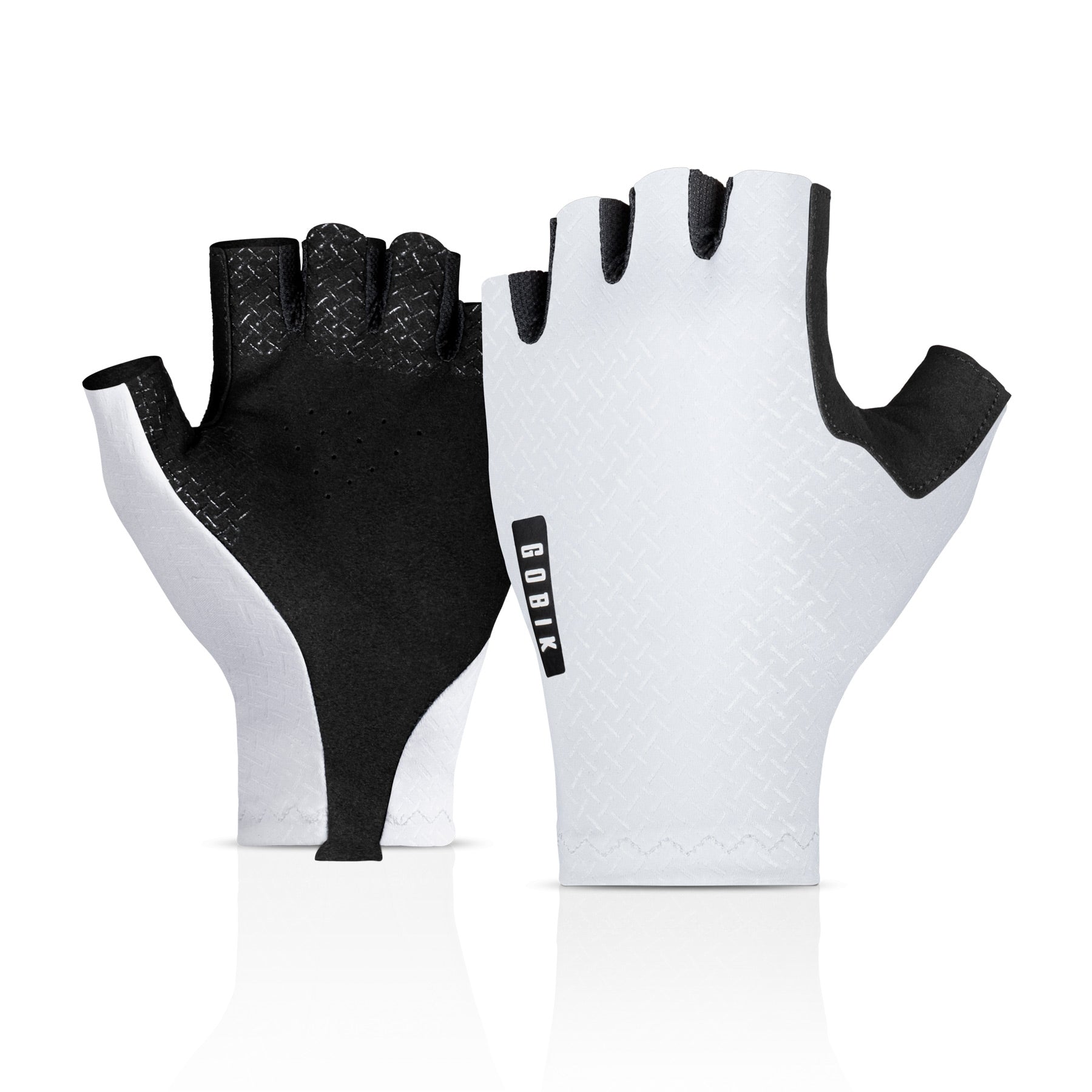GUANTES CORTOS BLACK MAMBA UNISEX WHITE