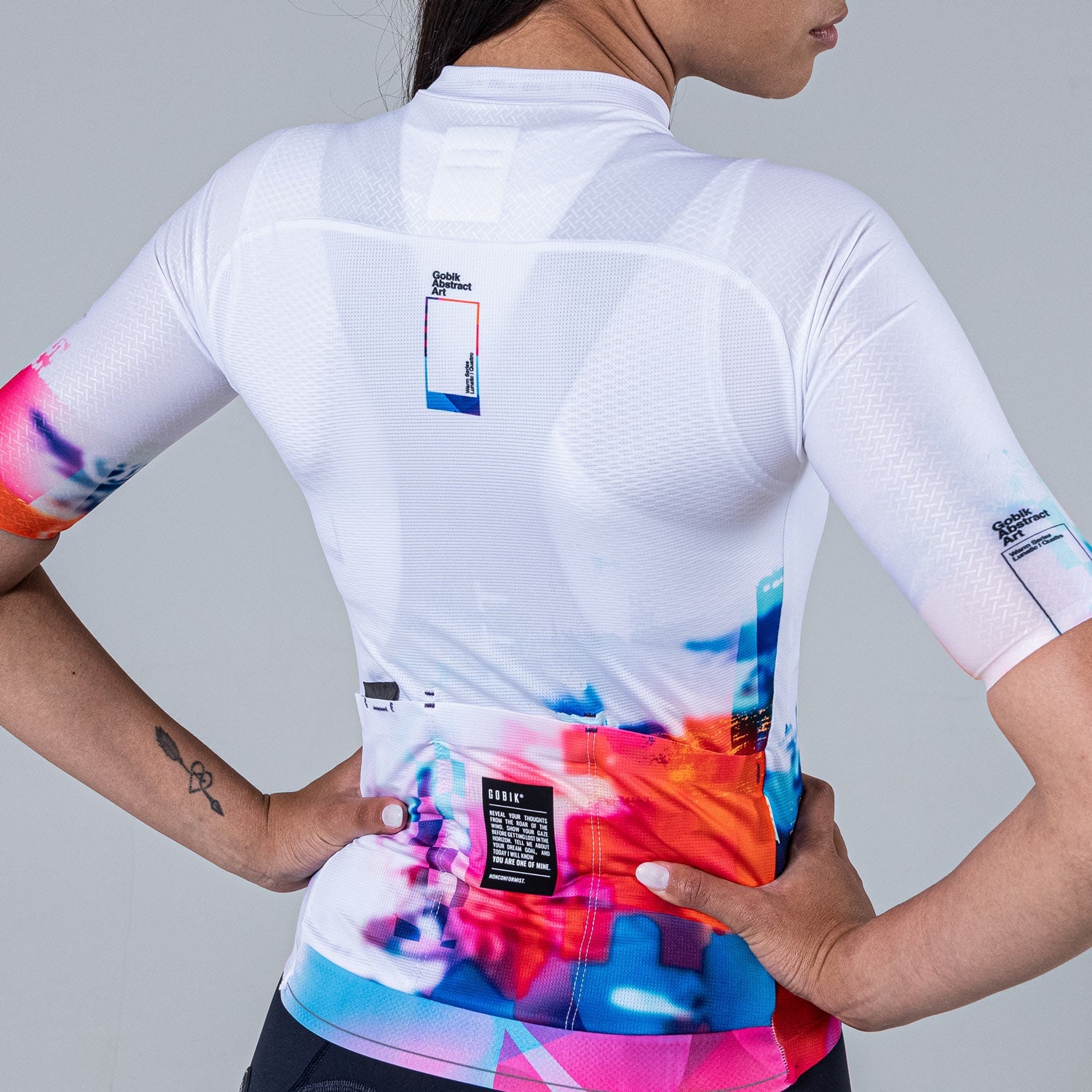 MAILLOT MANGA CORTA INFINITY UNISEX COMPOSITION 1