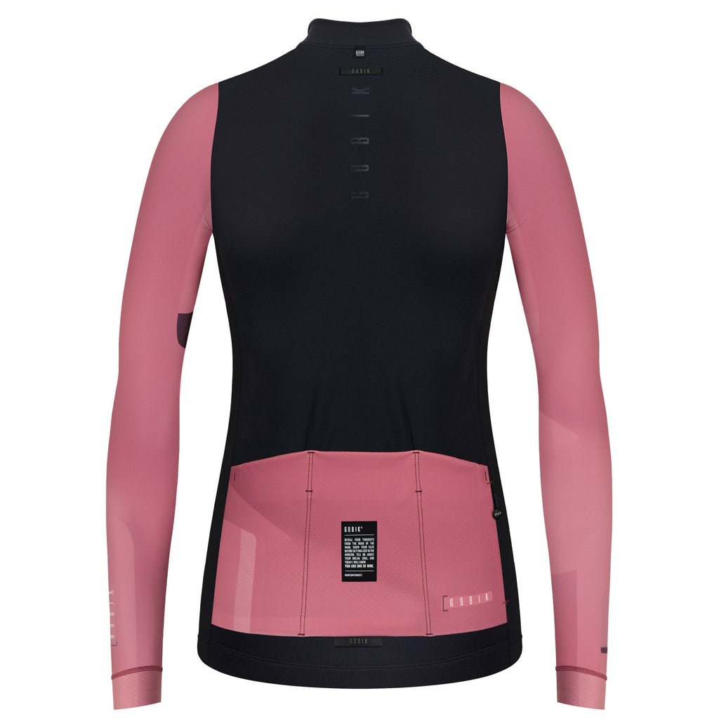 MAILLOT MANGA LARGA COBBLE BLEND MUJER THAR ROSE