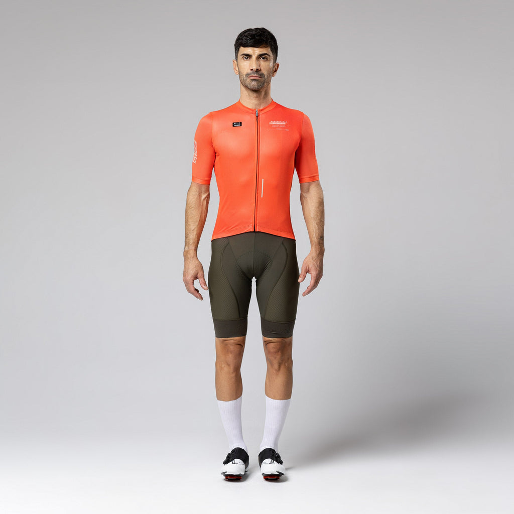 MAILLOT MANGA CORTA STARK HOMBRE TANGERINE