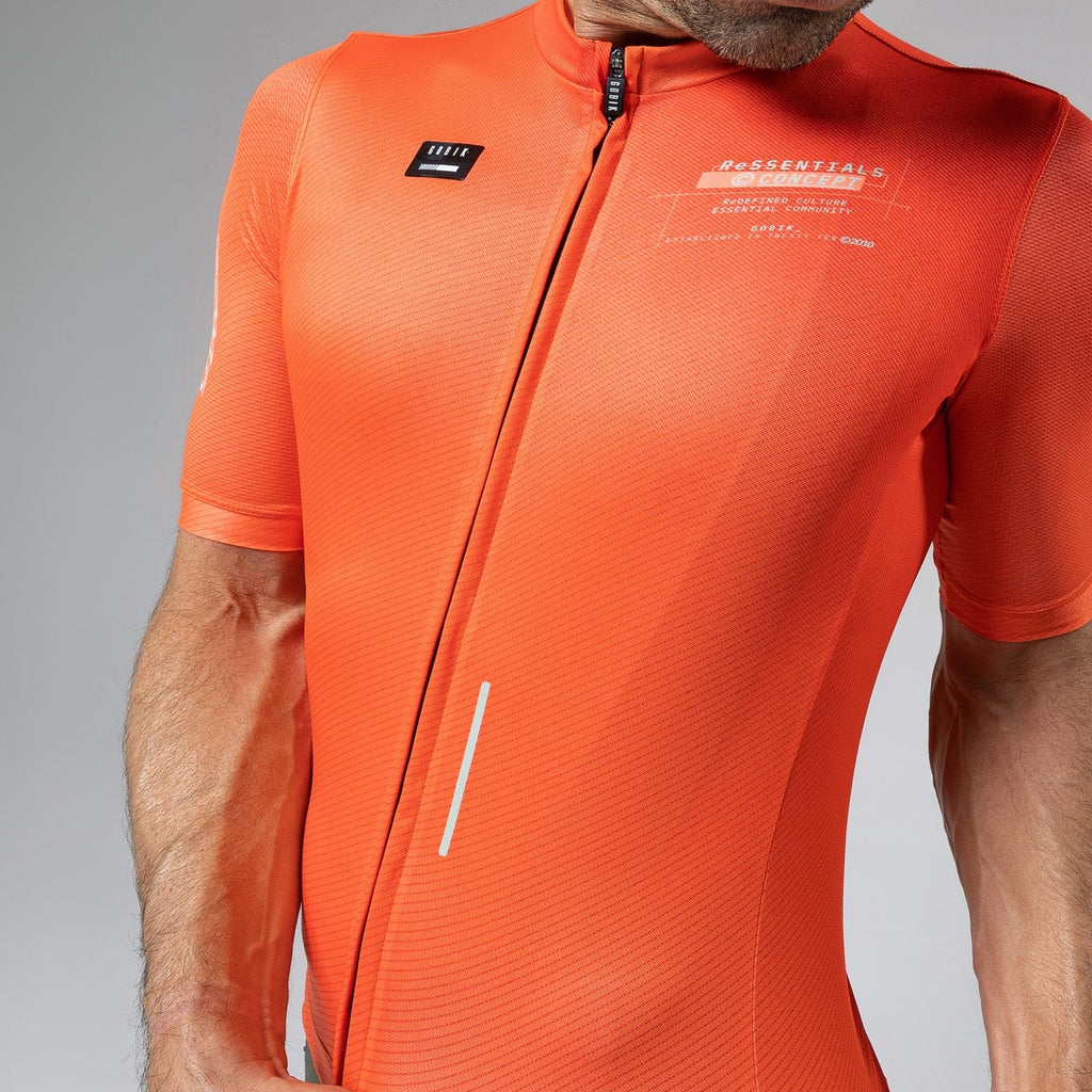 MAILLOT MANGA CORTA STARK HOMBRE TANGERINE