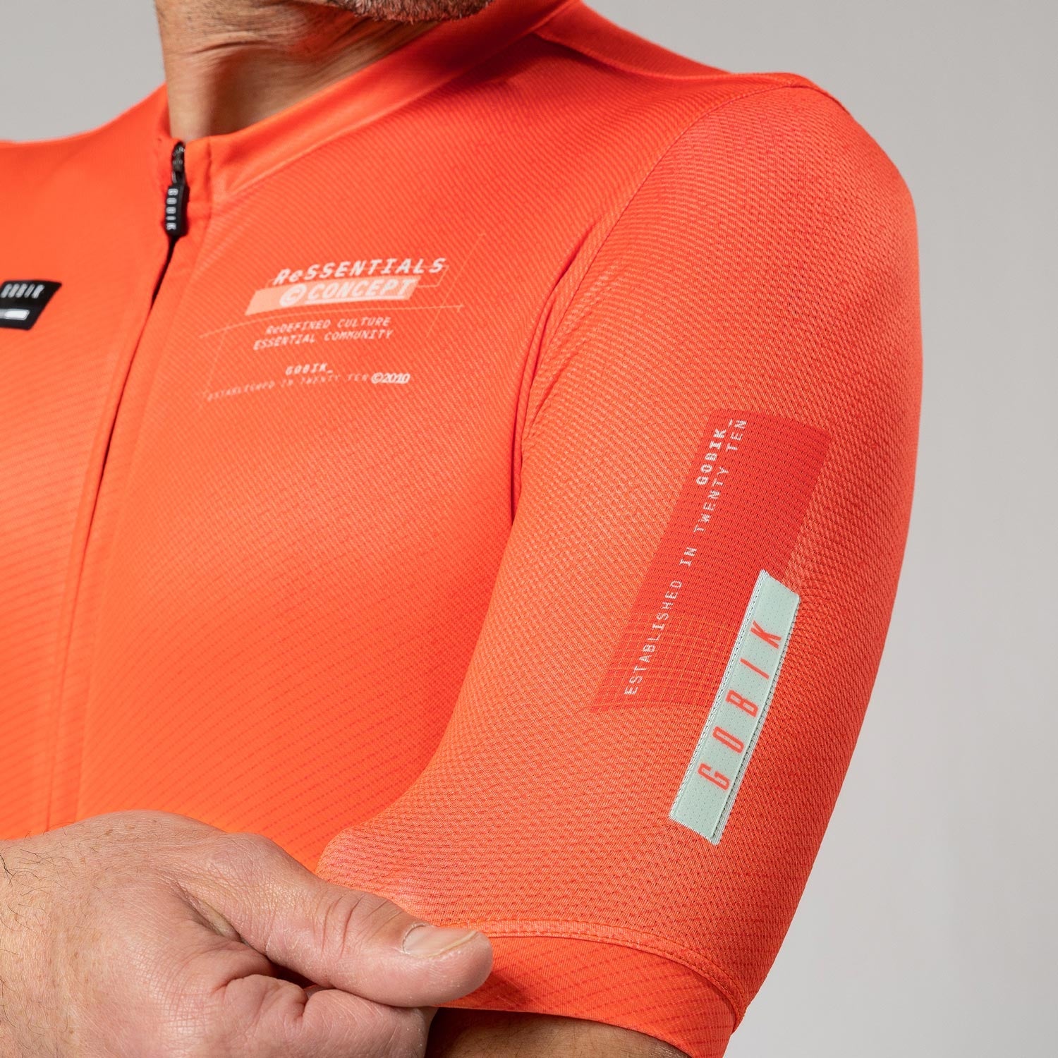MAILLOT MANGA CORTA STARK HOMBRE TANGERINE