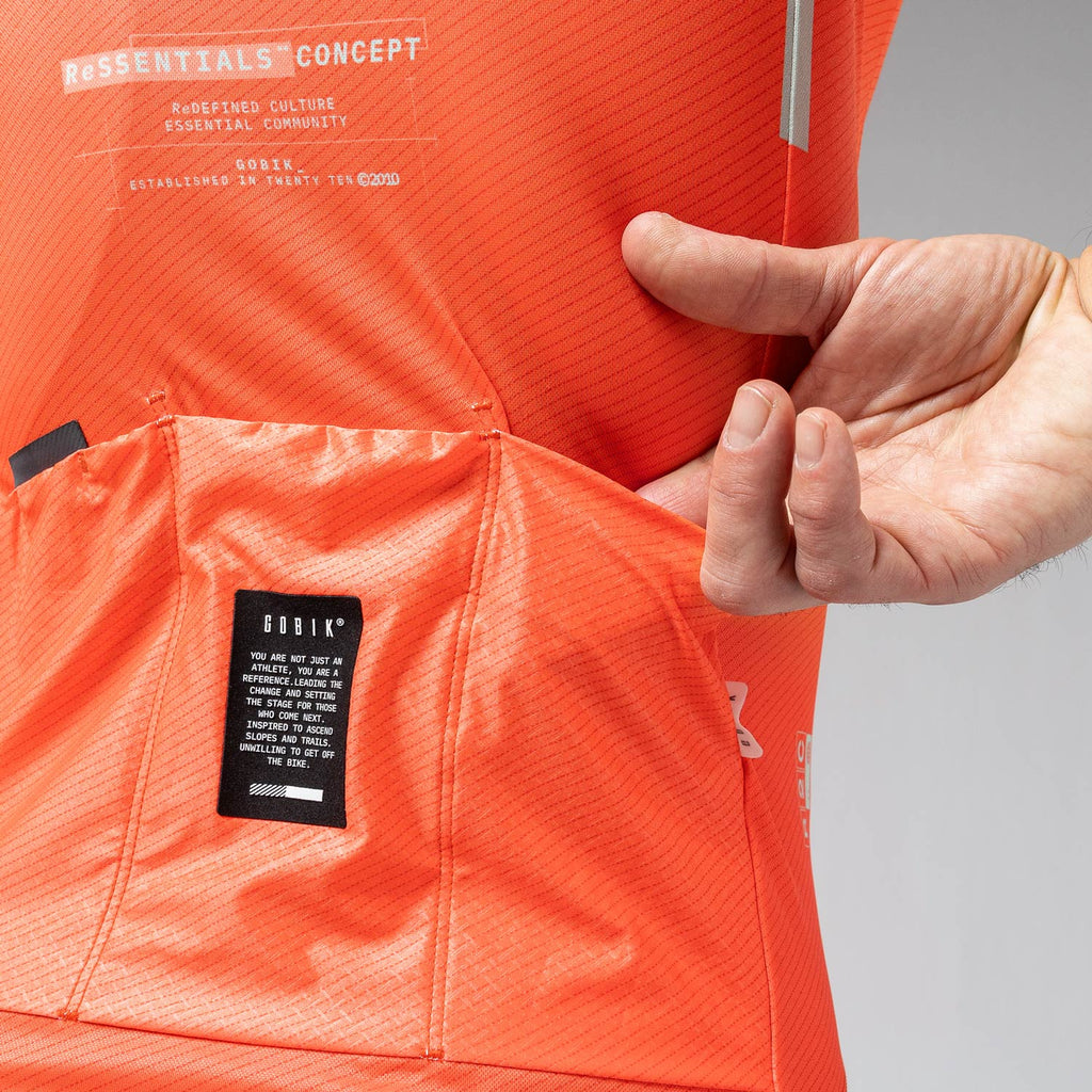 MAILLOT MANGA CORTA STARK HOMBRE TANGERINE