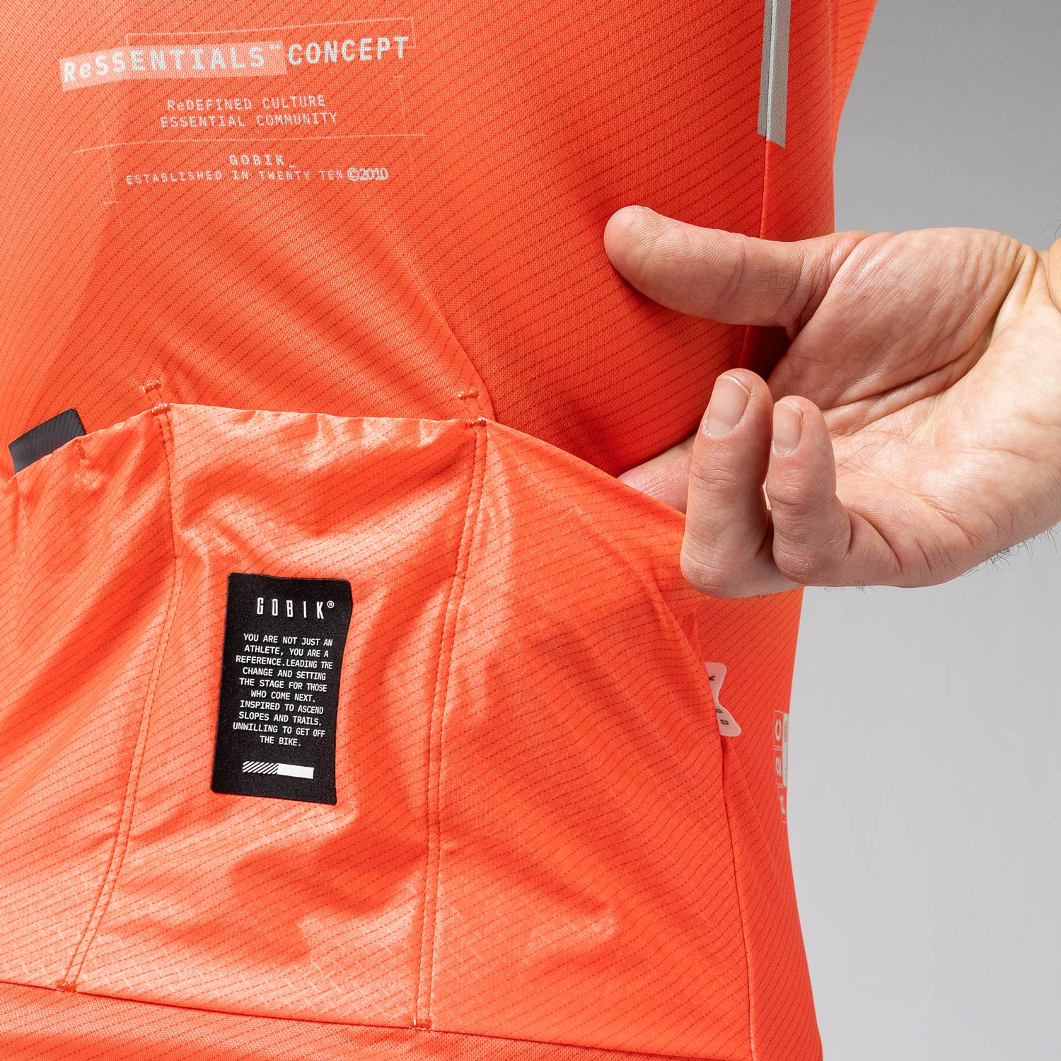 MAILLOT MANGA CORTA STARK HOMBRE TANGERINE
