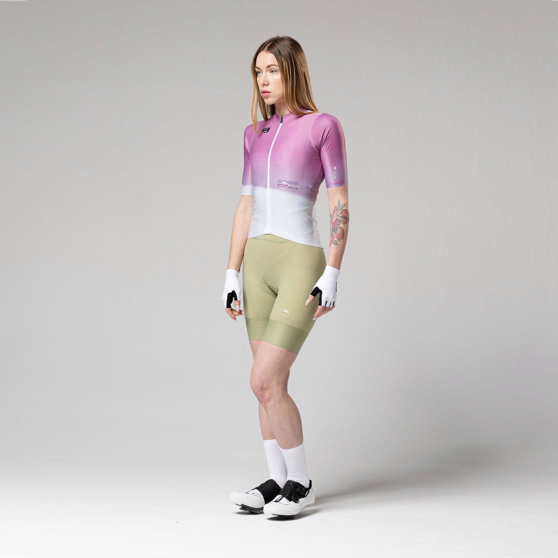 MAILLOT MANGA CORTA ATTITUDE 2.0 MUJER WISTERIA