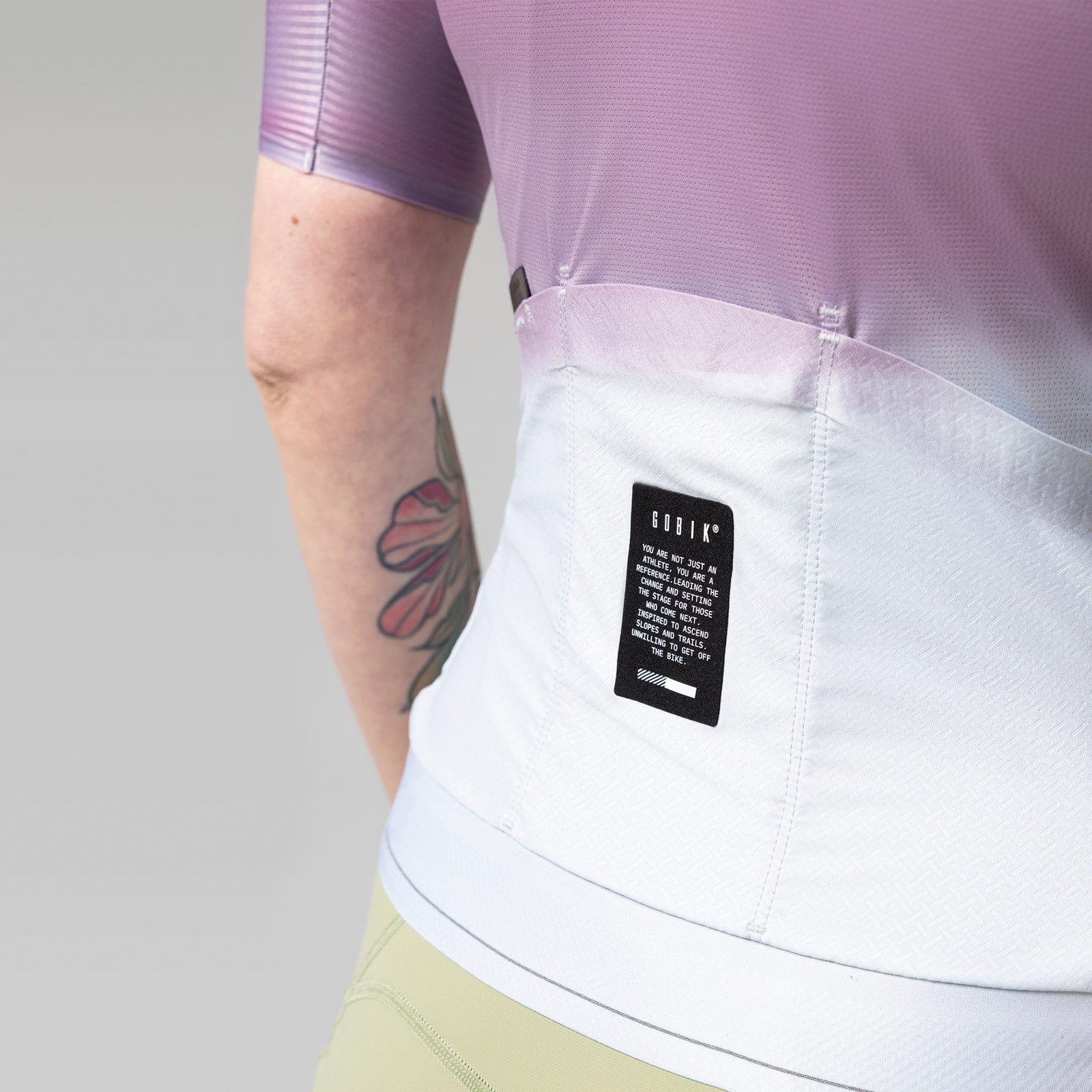 MAILLOT MANGA CORTA ATTITUDE 2.0 MUJER WISTERIA