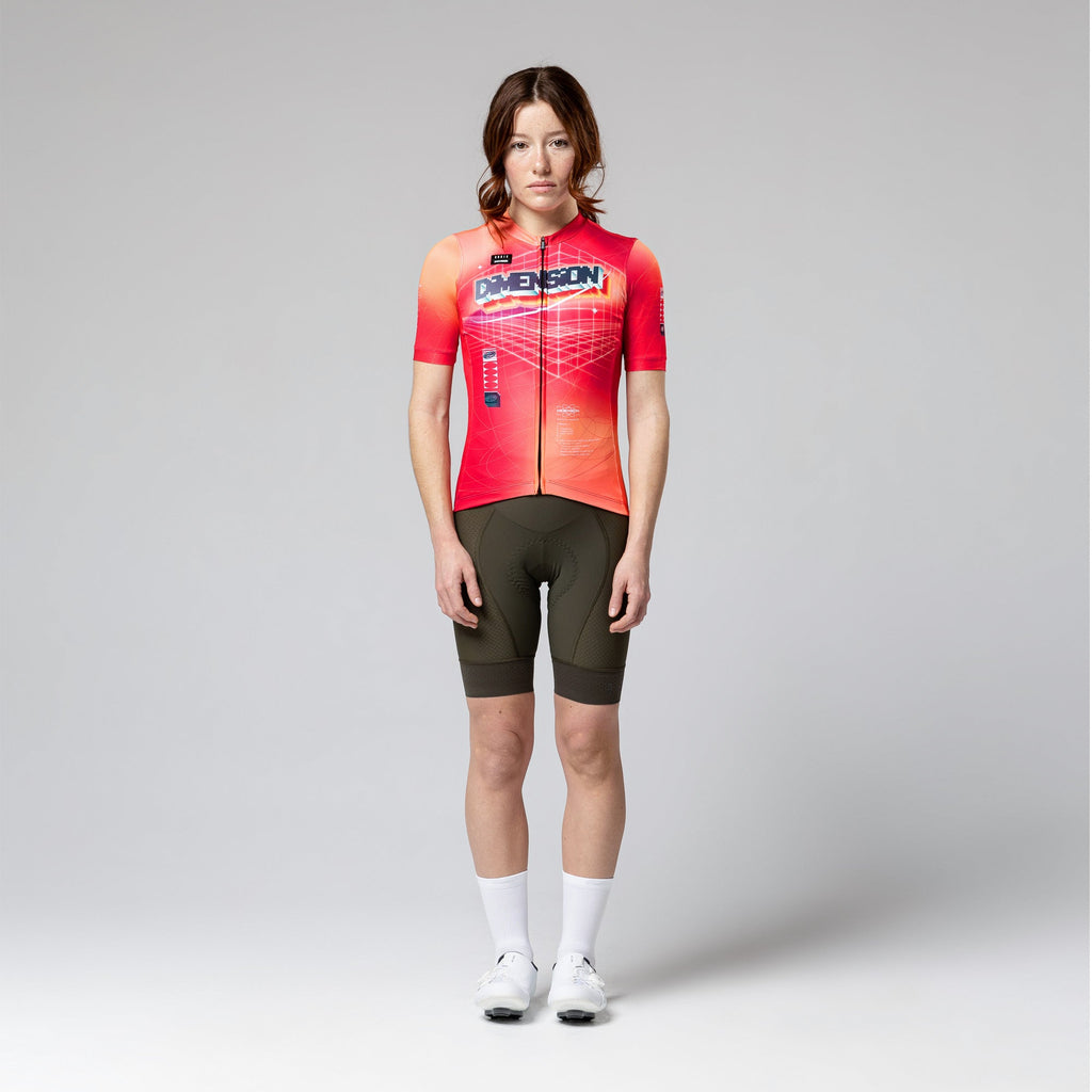 MAILLOT MANGA CORTA STARK MUJER HIBISCUS