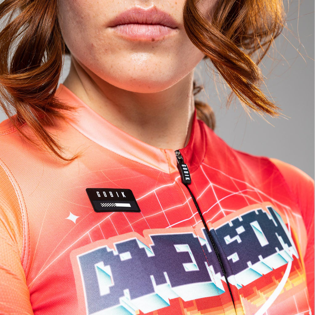 MAILLOT MANGA CORTA STARK MUJER HIBISCUS