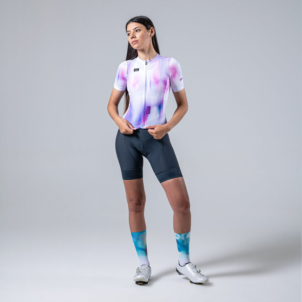 MAILLOT MANGA CORTA STARK MUJER PURPURITE