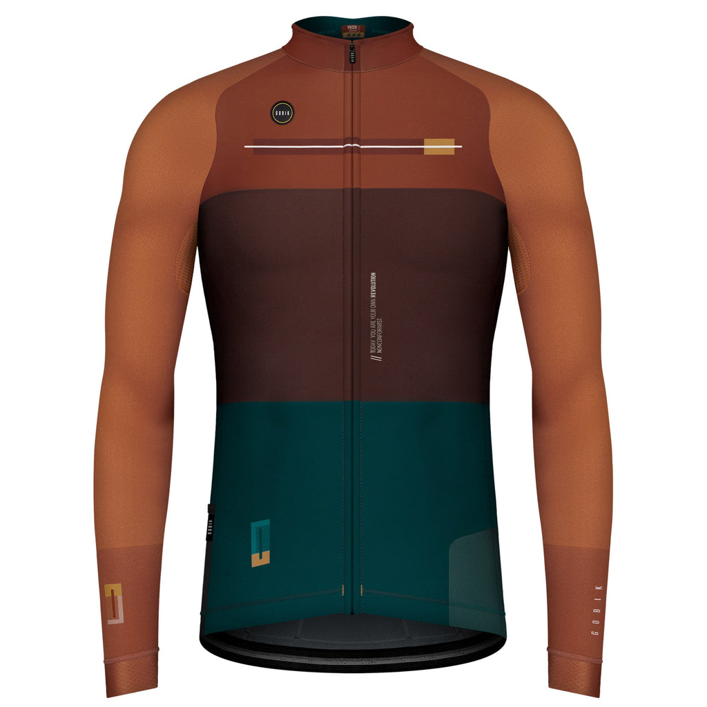 MAILLOT MANGA LARGA PACER UNISEX WALNUT