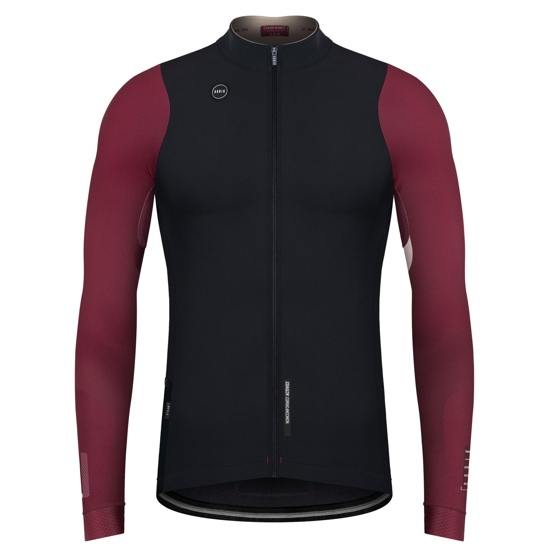 MAILLOT MANGA LARGA PACER BLEND HOMBRE CABERNET
