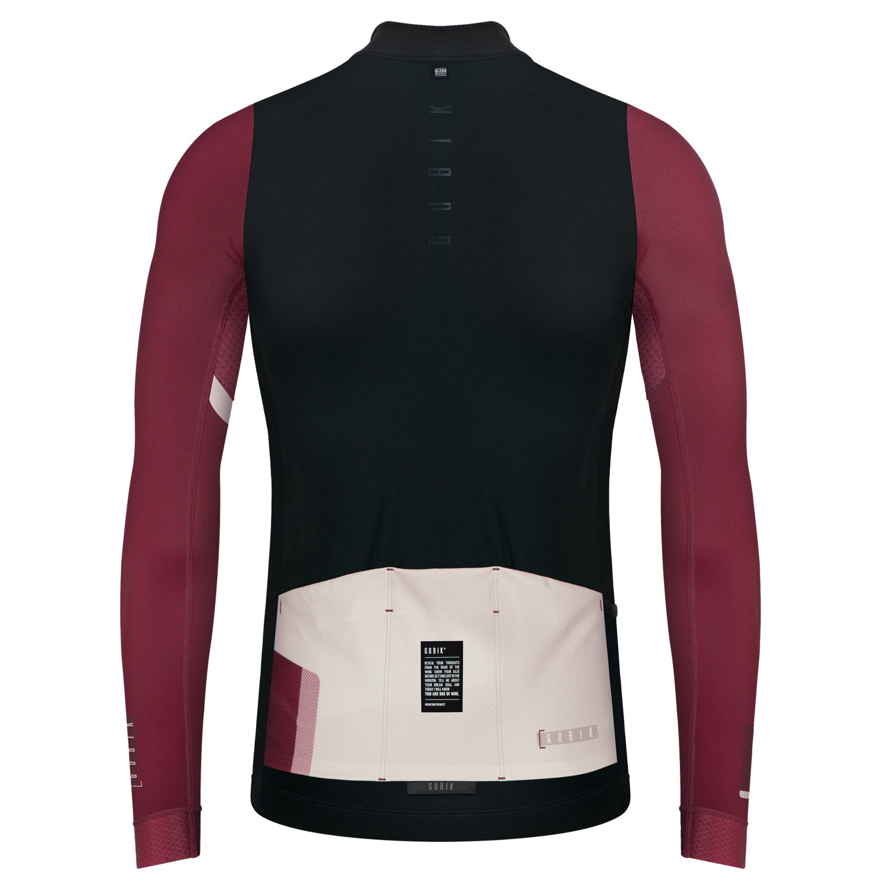 MAILLOT MANGA LARGA PACER BLEND HOMBRE CABERNET