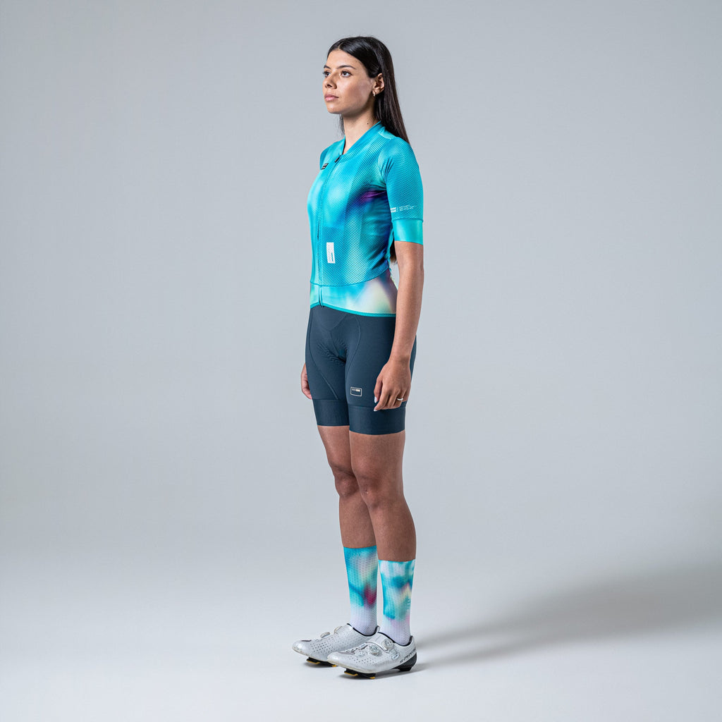 MAILLOT MANGA CORTA CARRERA 2.0 UNISEX FLUORITE