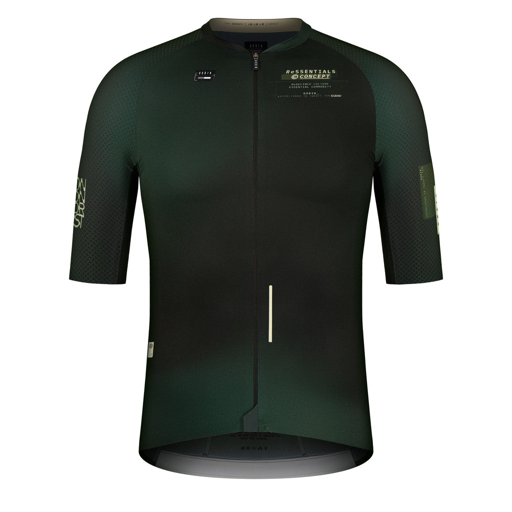 MAILLOT MANGA CORTA INFINITY UNISEX EMERALD