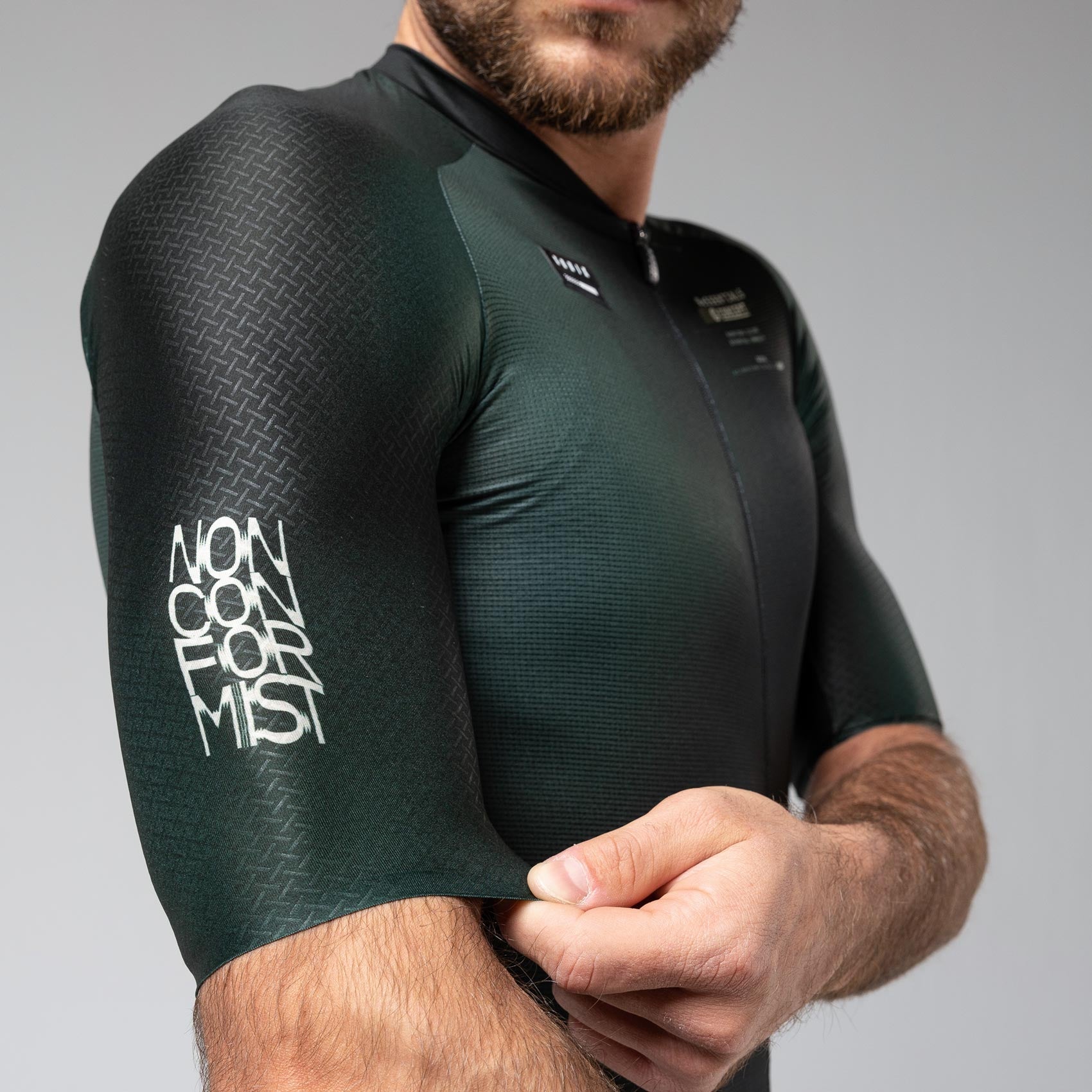 MAILLOT MANGA CORTA INFINITY UNISEX EMERALD