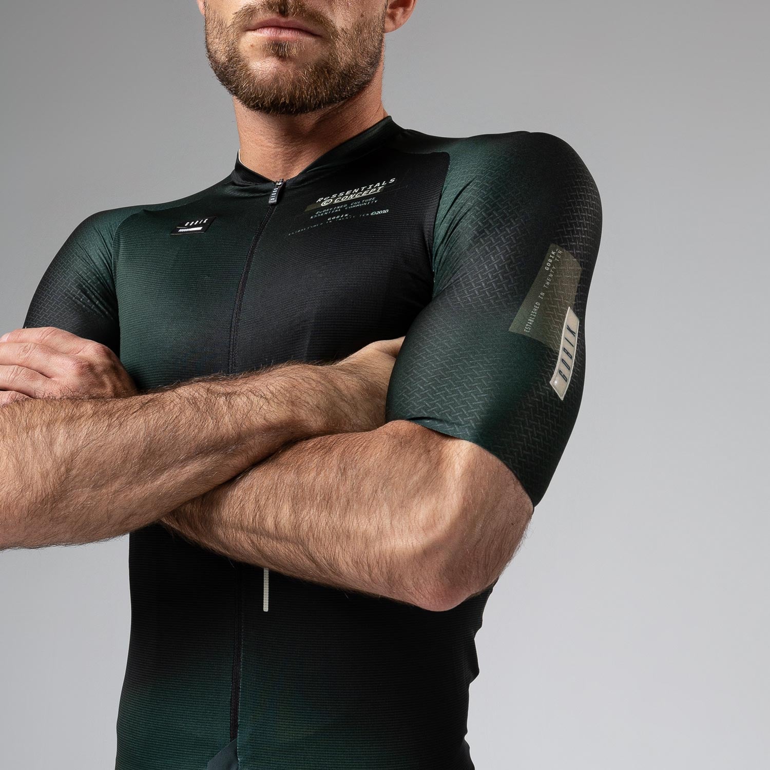 MAILLOT MANGA CORTA INFINITY UNISEX EMERALD