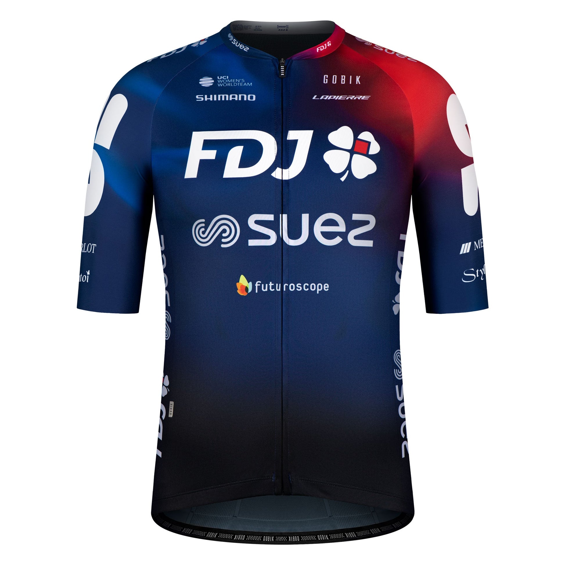 MAILLOT MANGA CORTA ODYSSEY UNISEX FDJ SUEZ 23 V2